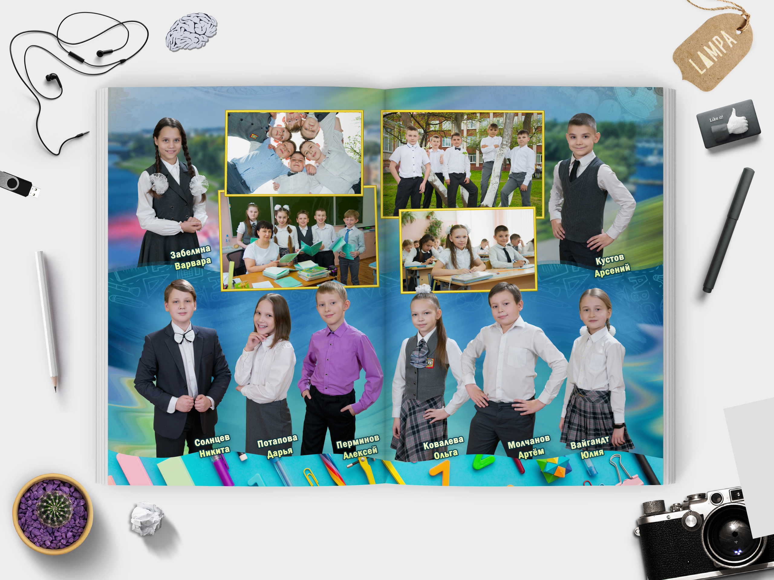 —  4 | Лайт | 30×40. Ваш Выпуск | Выпускные альбомы | г. Тверь