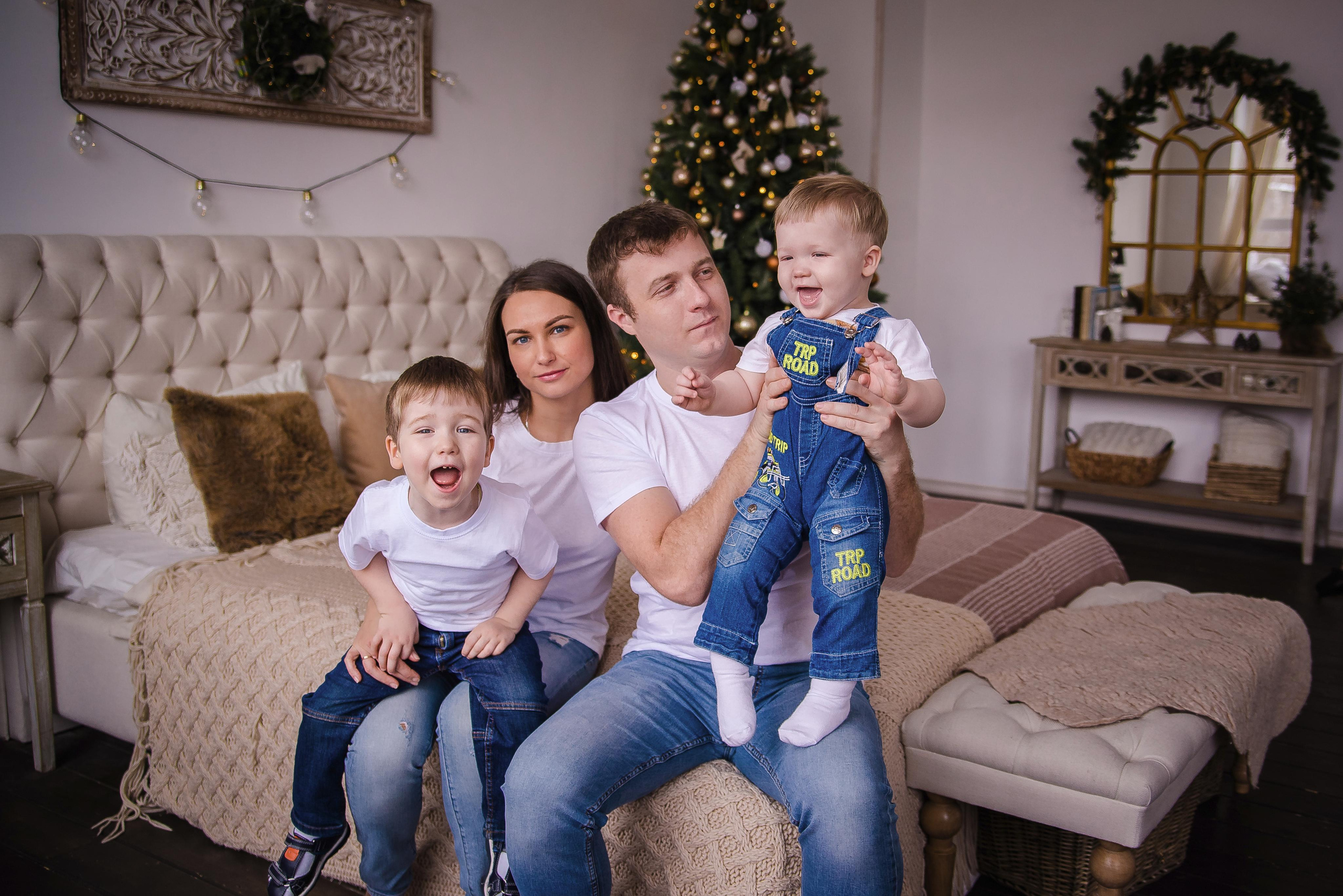 Новогодние фотосессии. Семейный и детский фотограф в Пензе Ирина Зорина