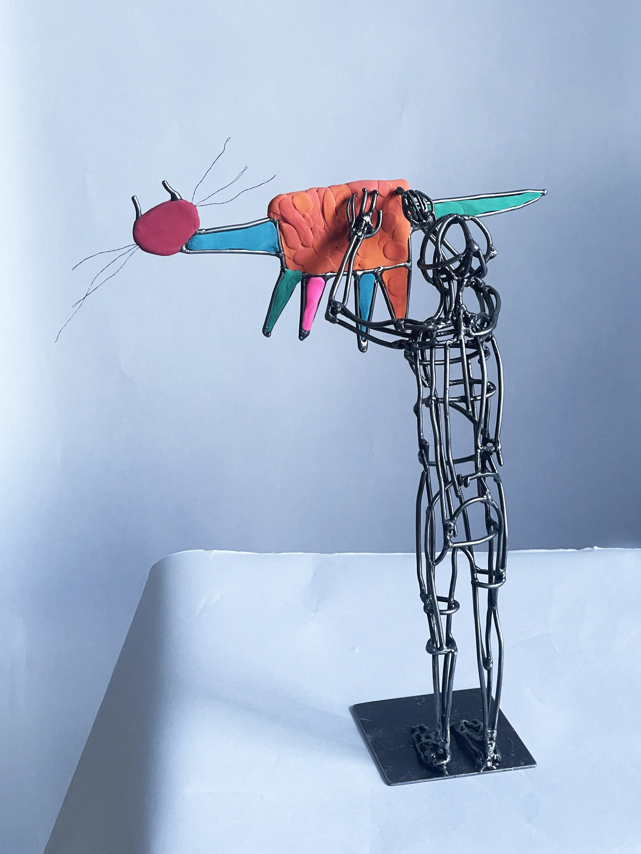 Малыши из проекта «Жизнь на острове Ата»_2023. Художник — скульптор Антонина Фатхуллина