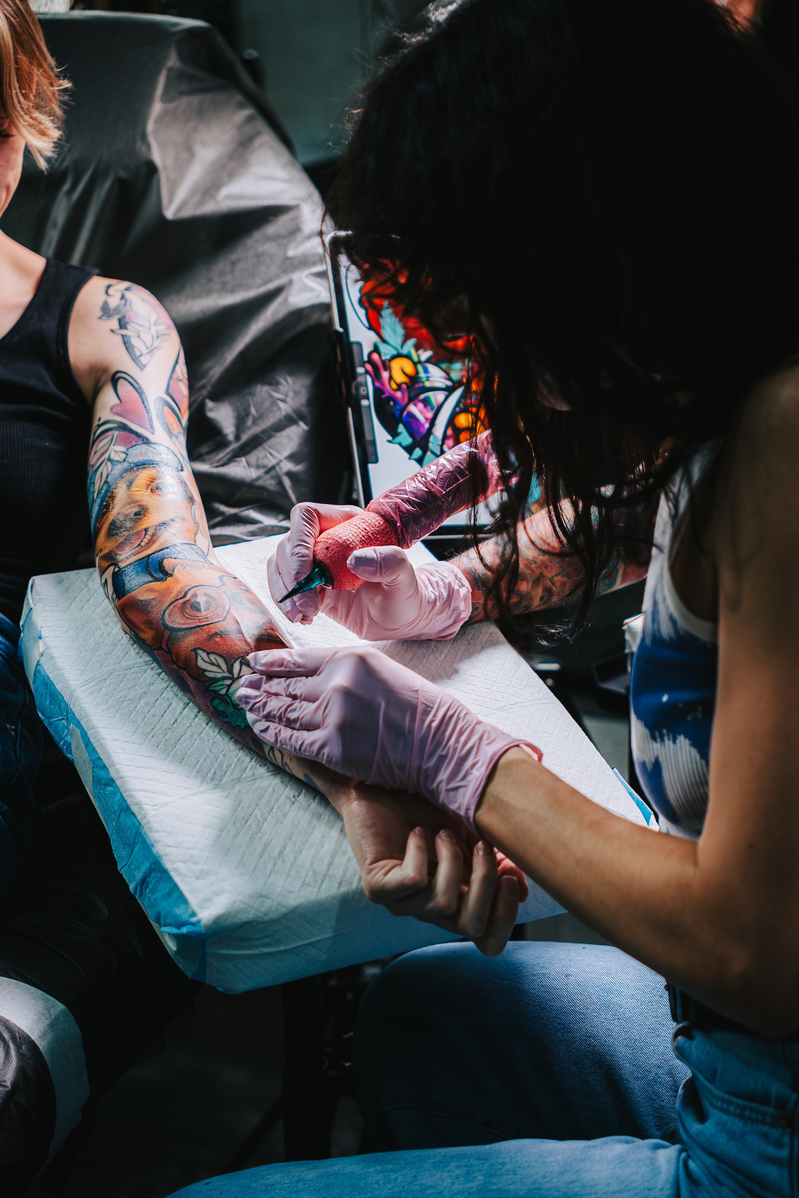 Съемка для личного бренда Kolesnikova Tattoo. Коммерческий и Портретный Фотограф Симферополь Крым Максим Махо