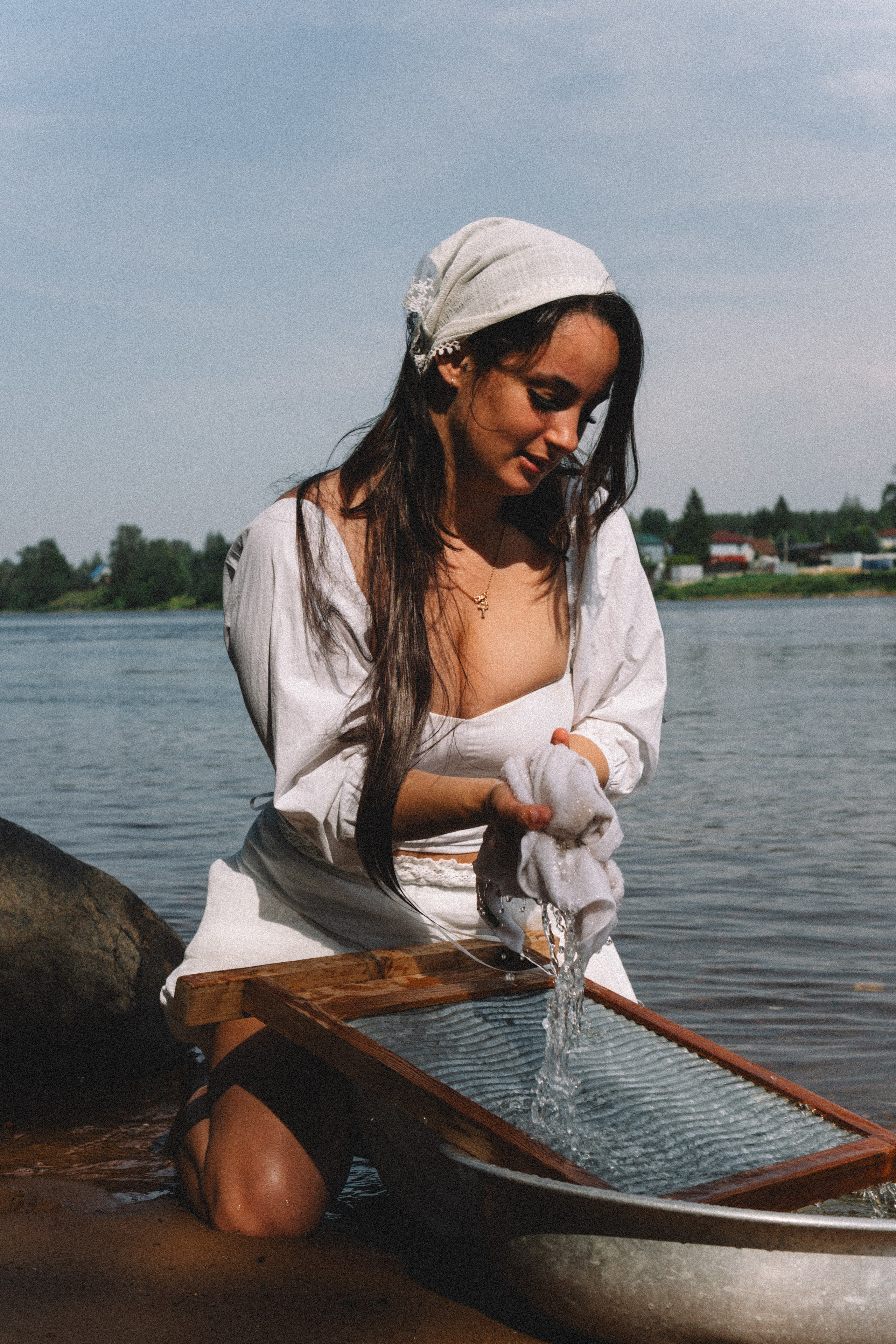 СТИРКА НА РЕКЕ. Профессиональный фотограф, Санкт-Петербург — Виктория Богомолова