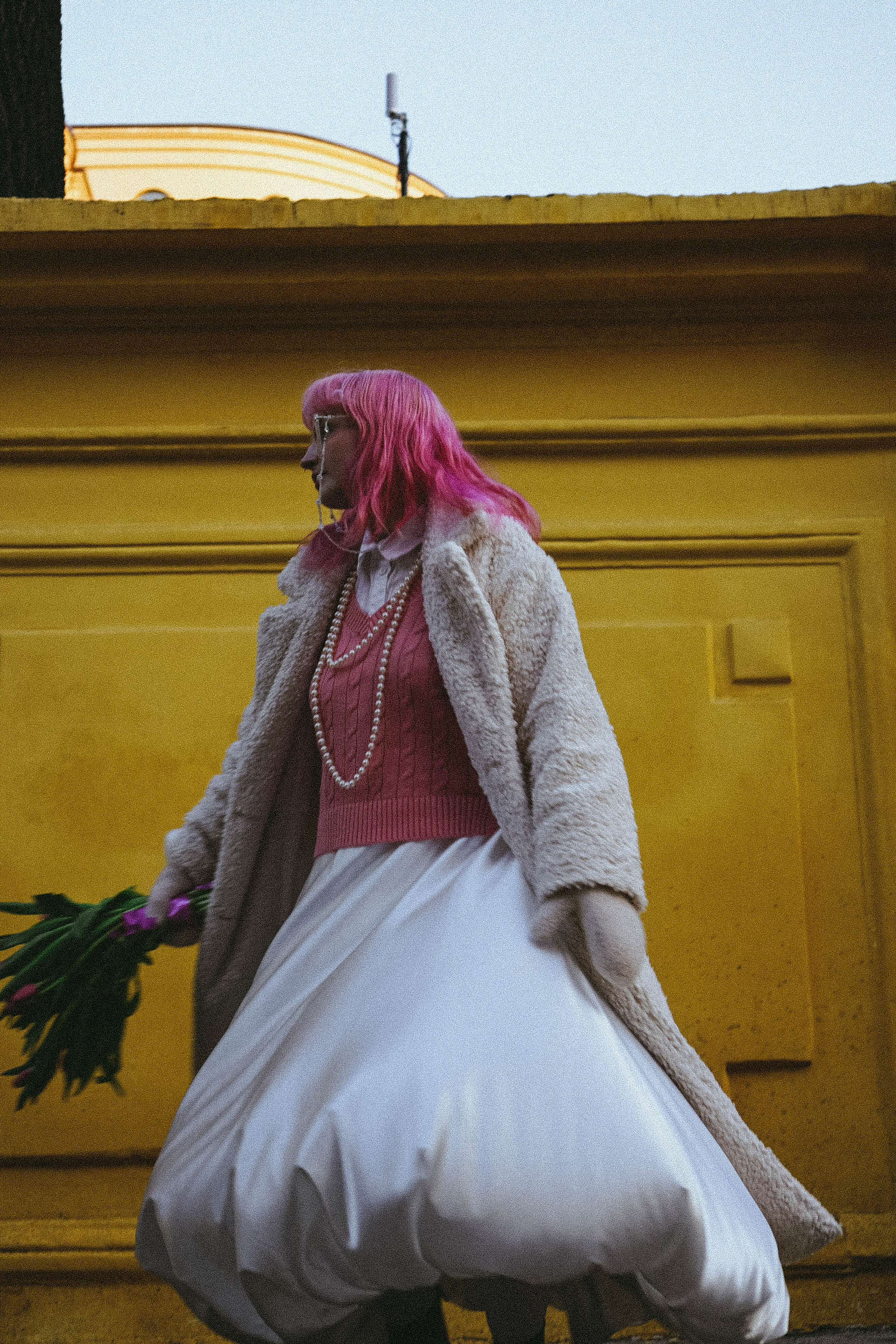 Прогулочная фотосессия с тюльпанами. Профессиональный фотограф, Санкт-Петербург — Виктория Богомолова