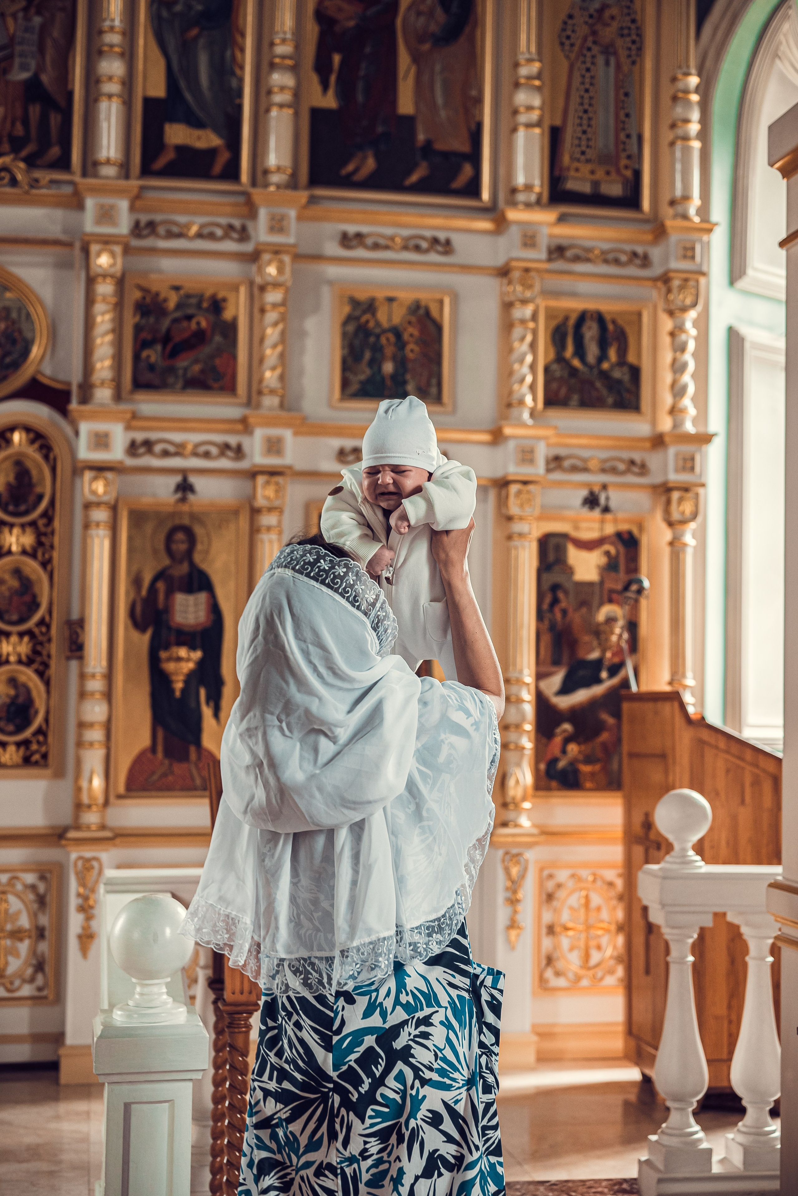 Крещение Павла. Семейный и детский фотограф Москва