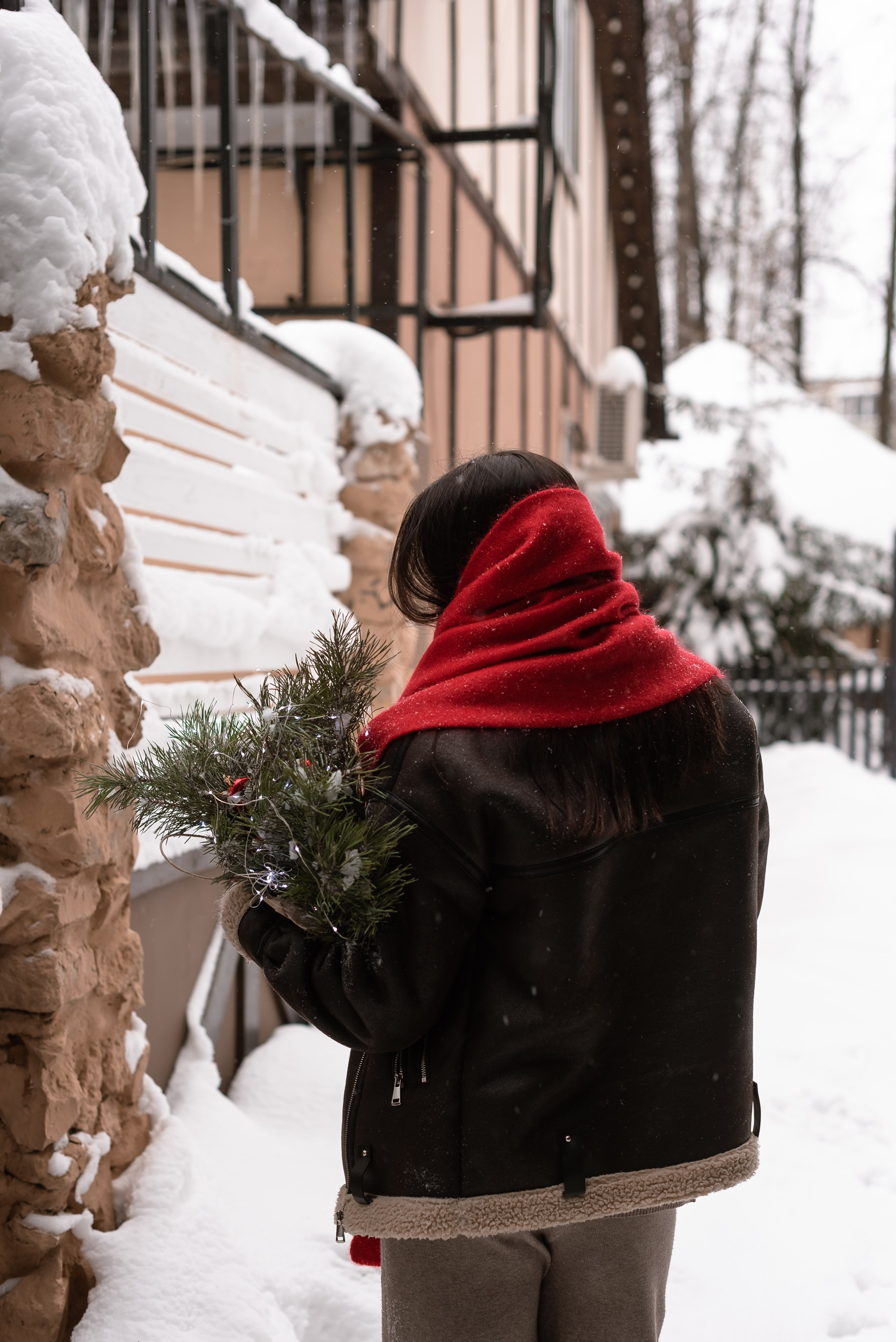 Зимняя прогулка Софии. Фотограф Тула творческие фотосессии недорого Ольга Ромашина