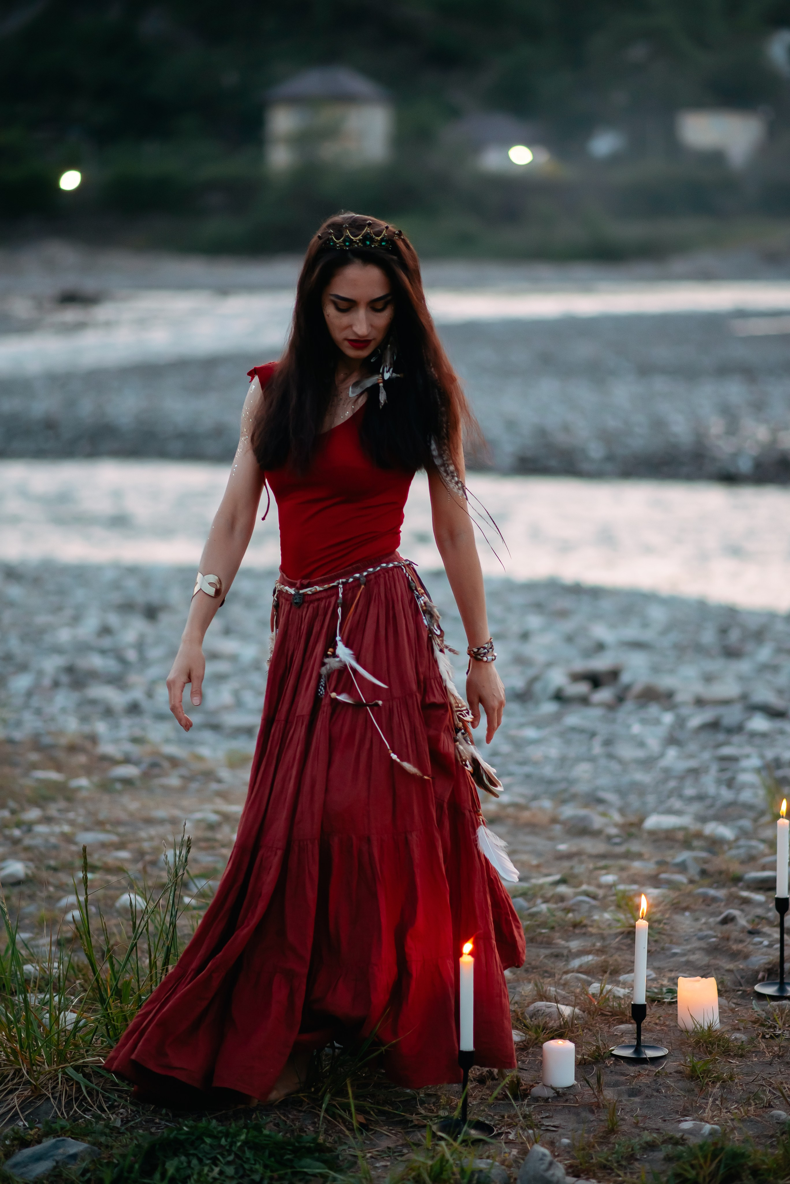 У костра. Семейный и женский фотограф Лоо Краснодар Сочи Энем Татьяна Трибурт