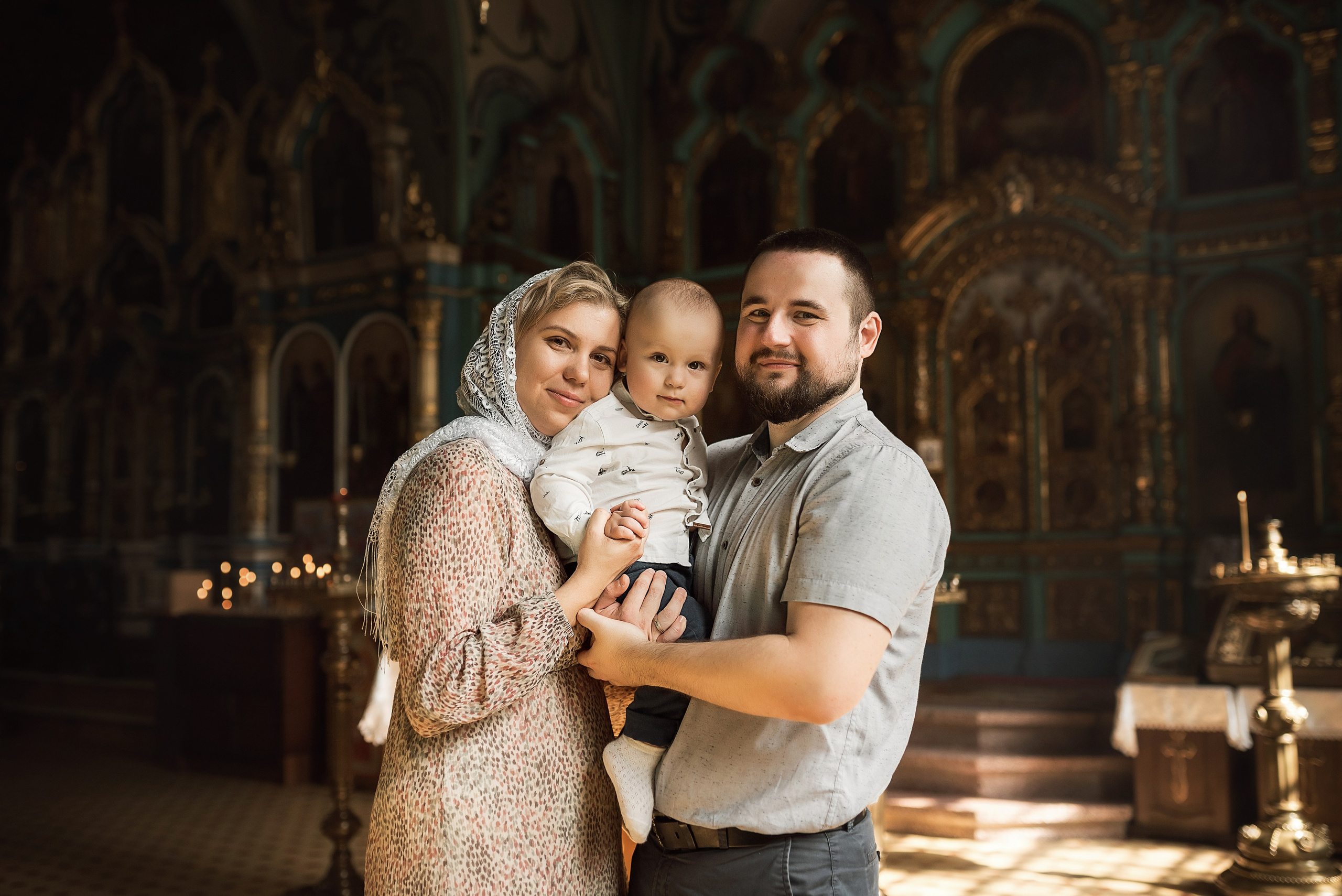Крещение Ивана _ Храм Преображения Господня. Семейный фотограф в Ростове-на-Дону Татьяна Литвинова
