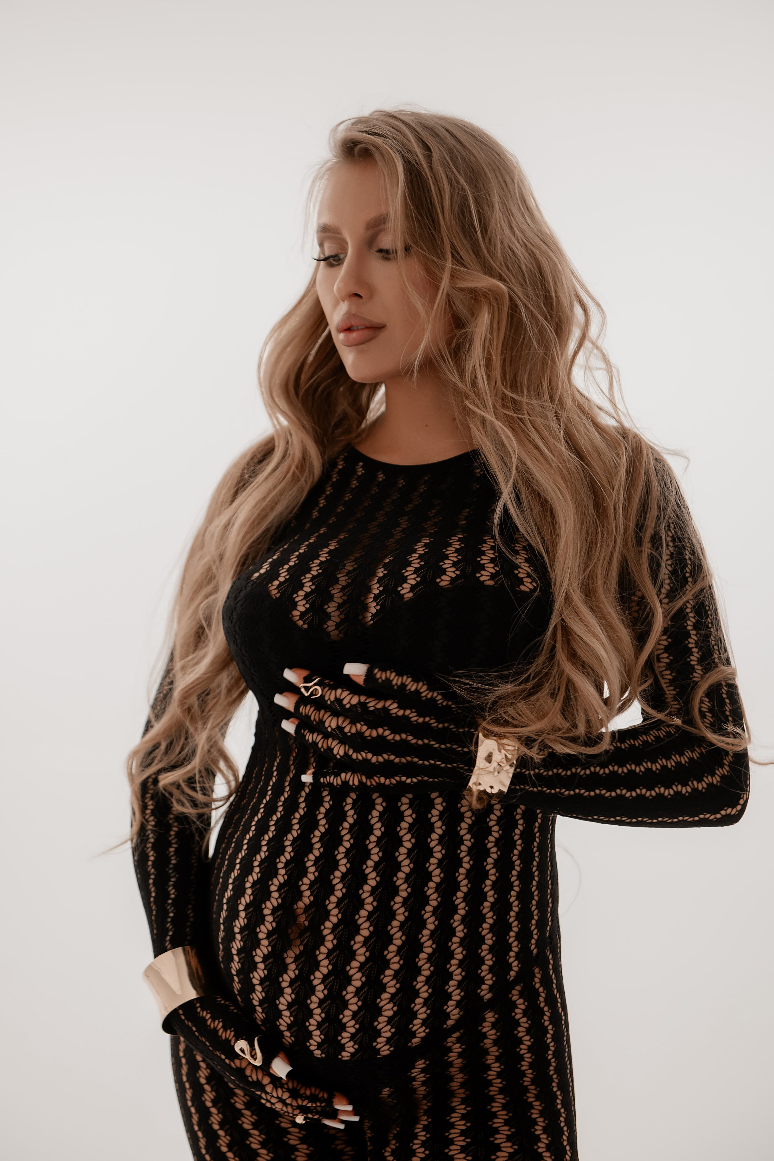 Комбинезон сетка. Фотограф Анна Качан