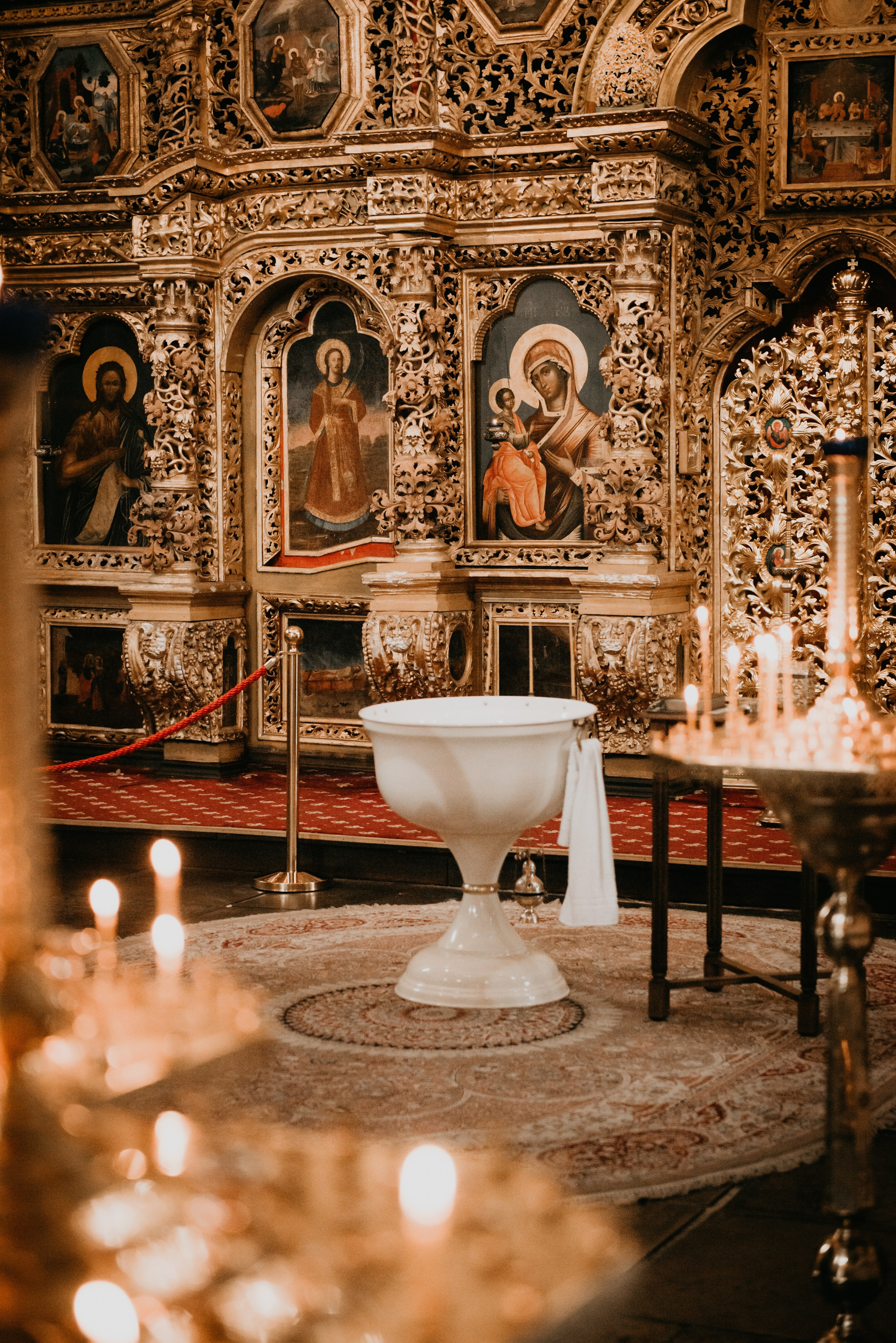 Таинство Крещения. Фотограф новорожденных в Ростове-на-Дону