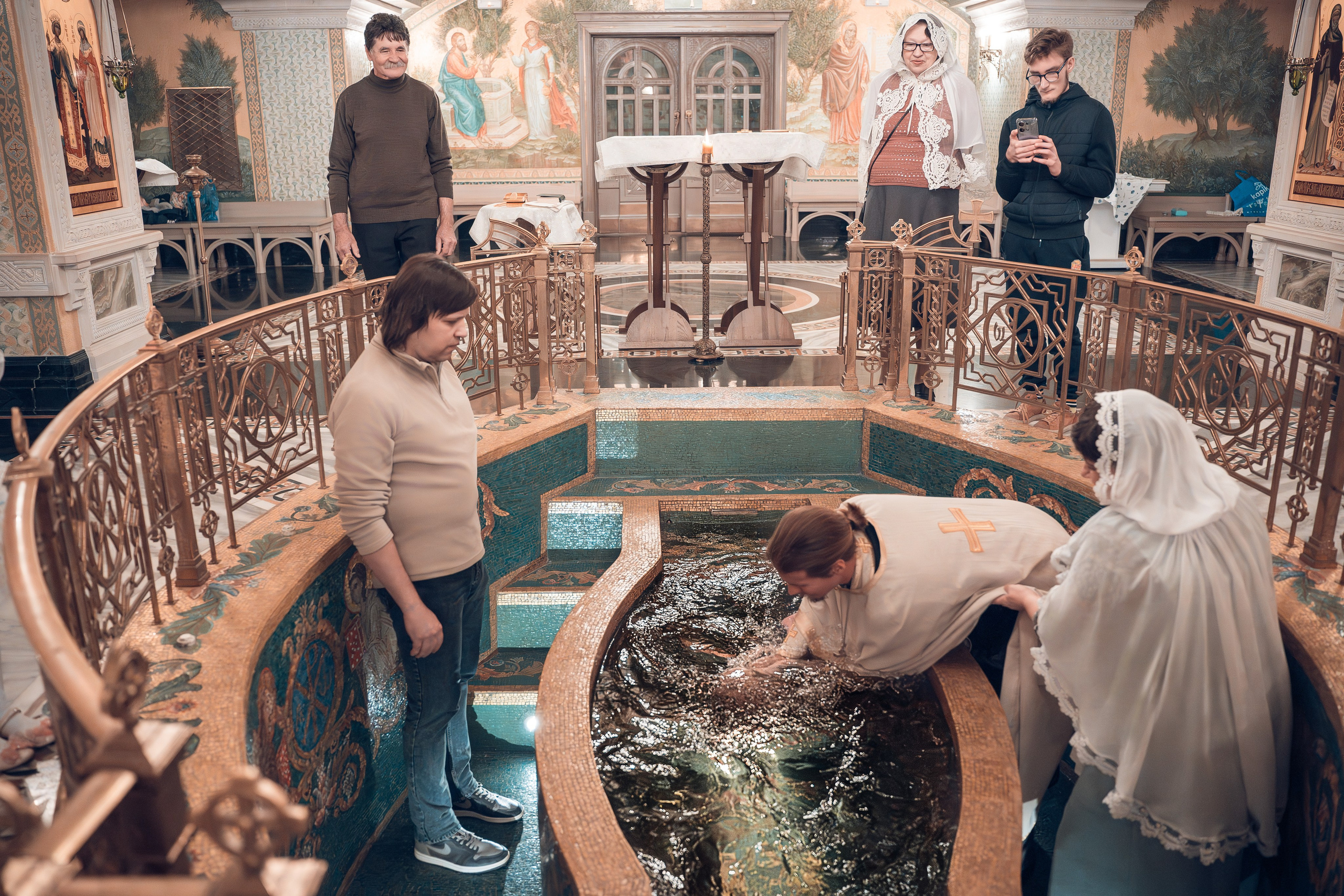 Таинство Крещения Дмитрия