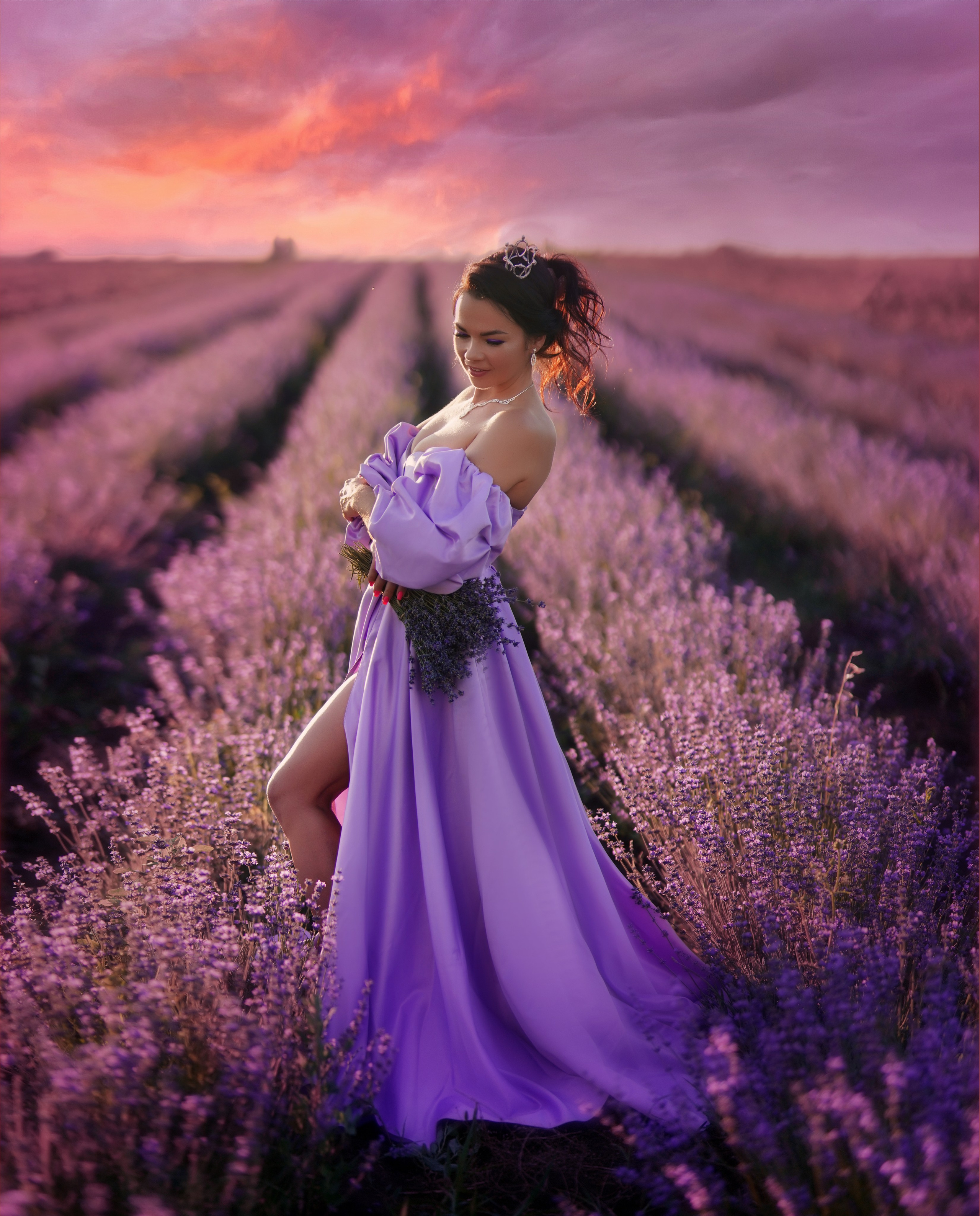 Лаванда. Сказочный фотограф Марьяна Сердюк. Москва, Дмитров и весь мир