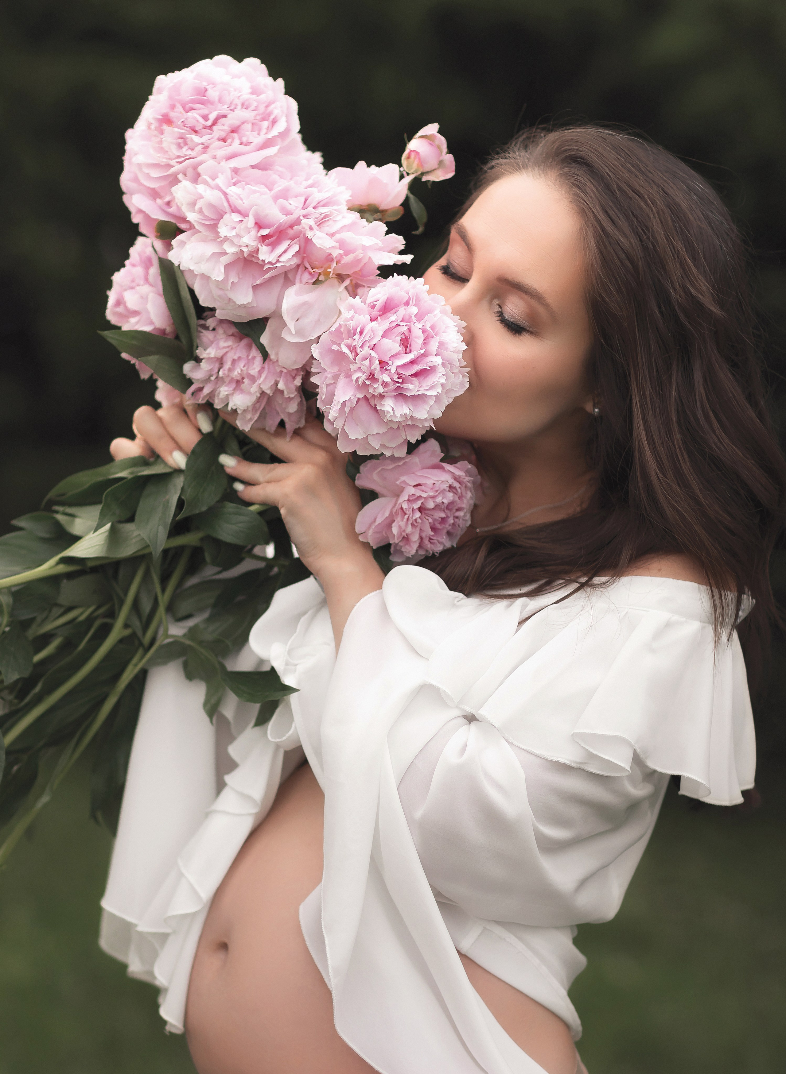 Фотопроект PEONY. Бусова Анастасия — фотограф беременности и женского портрета — Томск