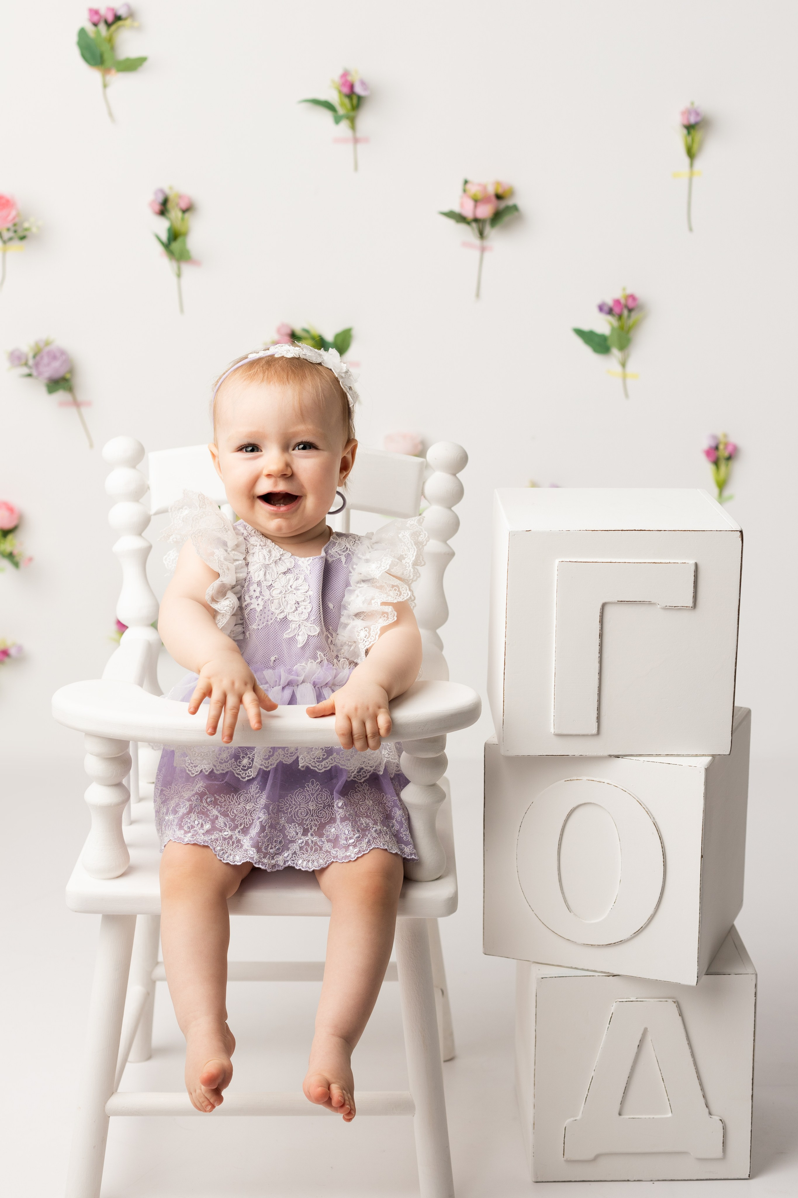 Фотосессия к первому дню рождения. Фотограф новорожденных, детский фотограф в г. Оренбурге Екатерина Козлова