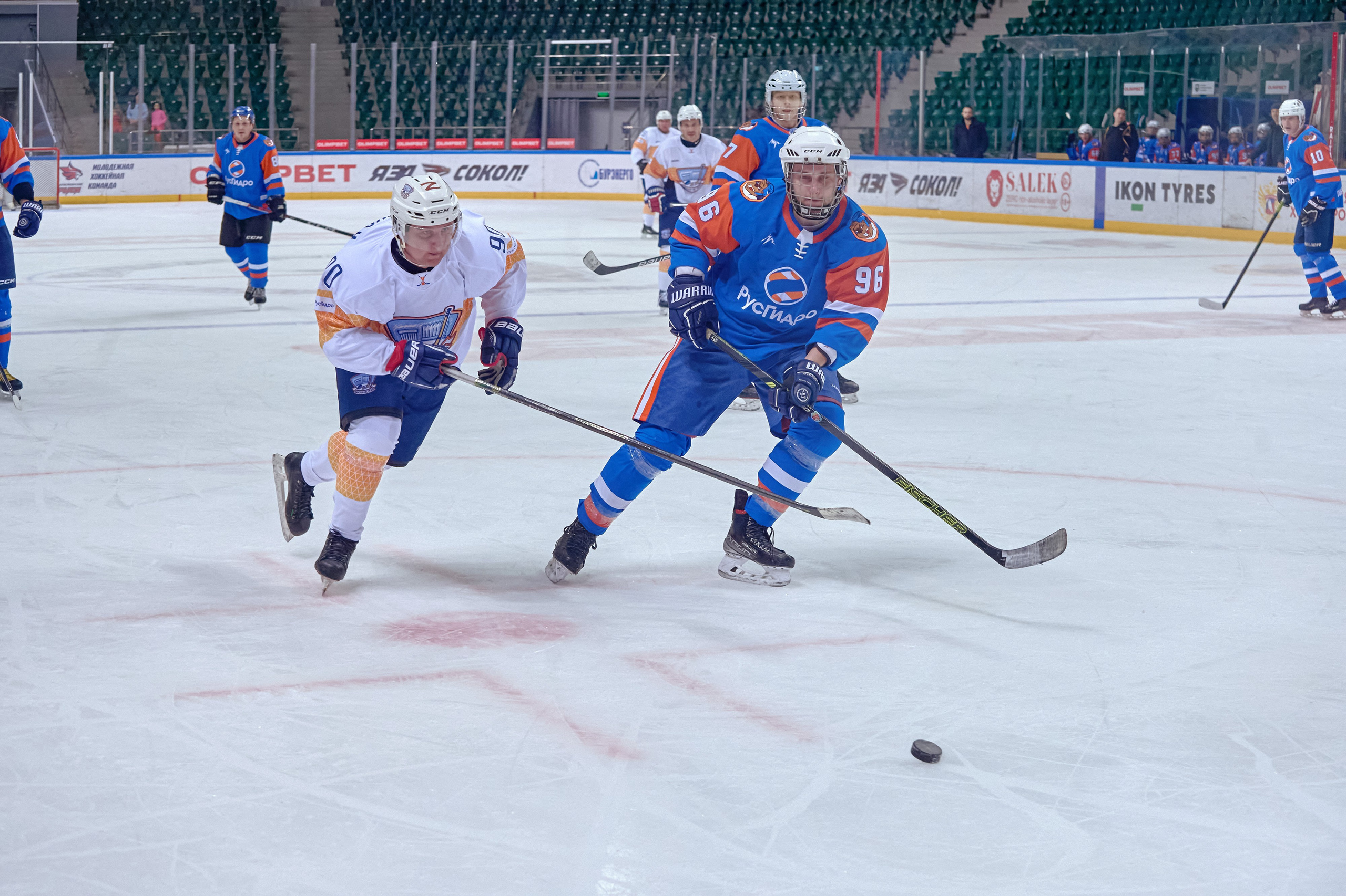 Платинум Арена — Хоккей — РусГидро. Фотограф Яковлев Роман — Красноярск