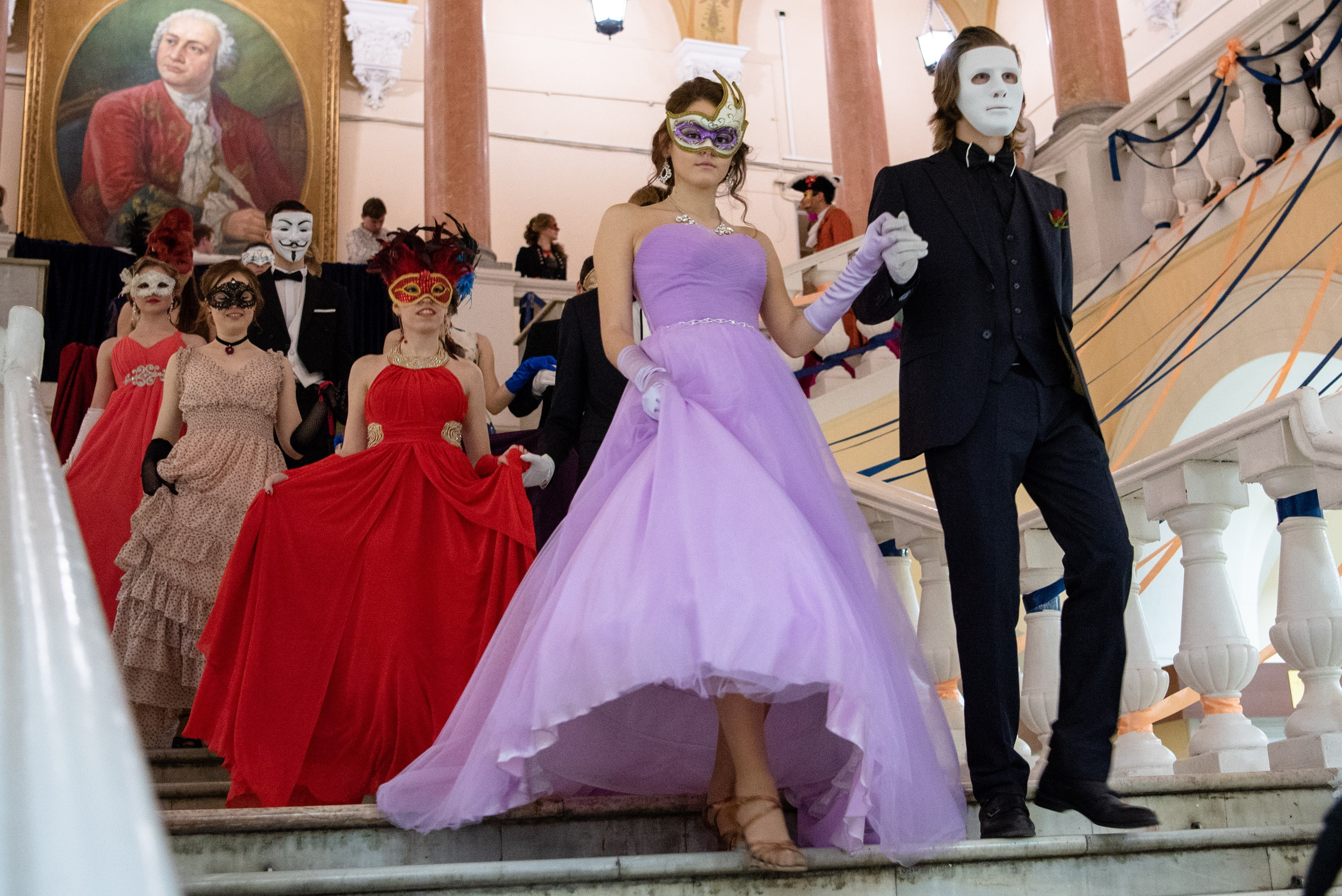 Ежегодный «Бал физиков и лириков» в МГУ. Фотограф в Москве Виктория Назаренко