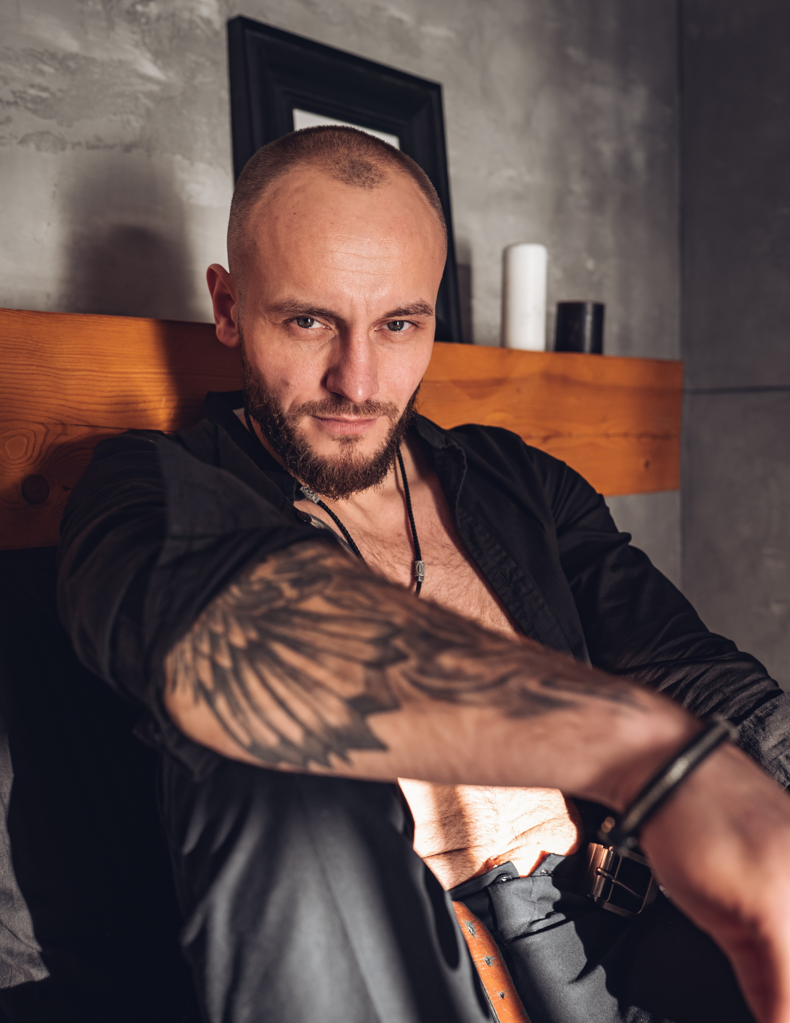 Роман. Фотосессия в Спб в студии, фотограф Панютина Марина