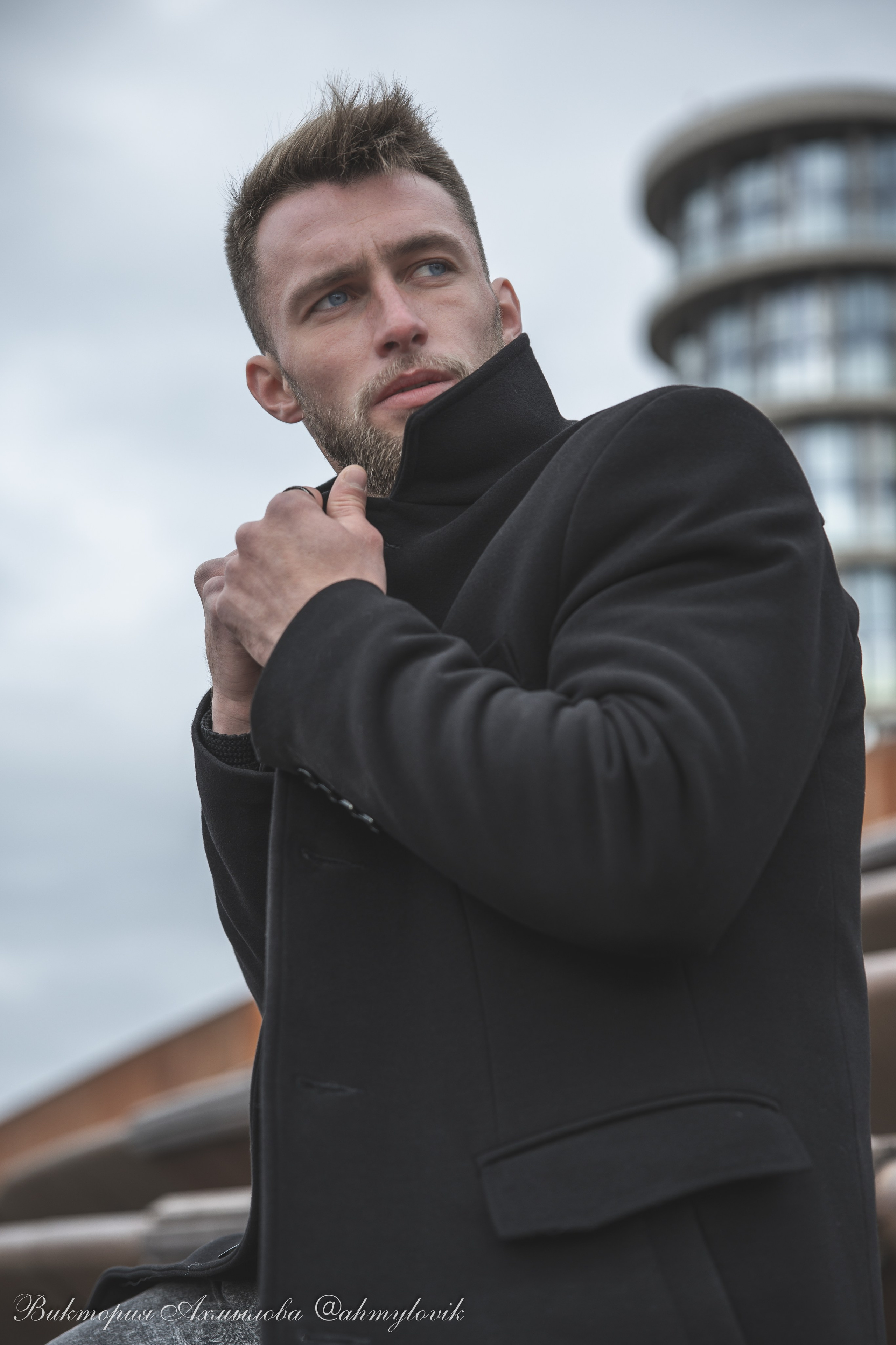 Прогулка с Хаски (Сергей). Виктория Ахмылова. Фотограф в Москве