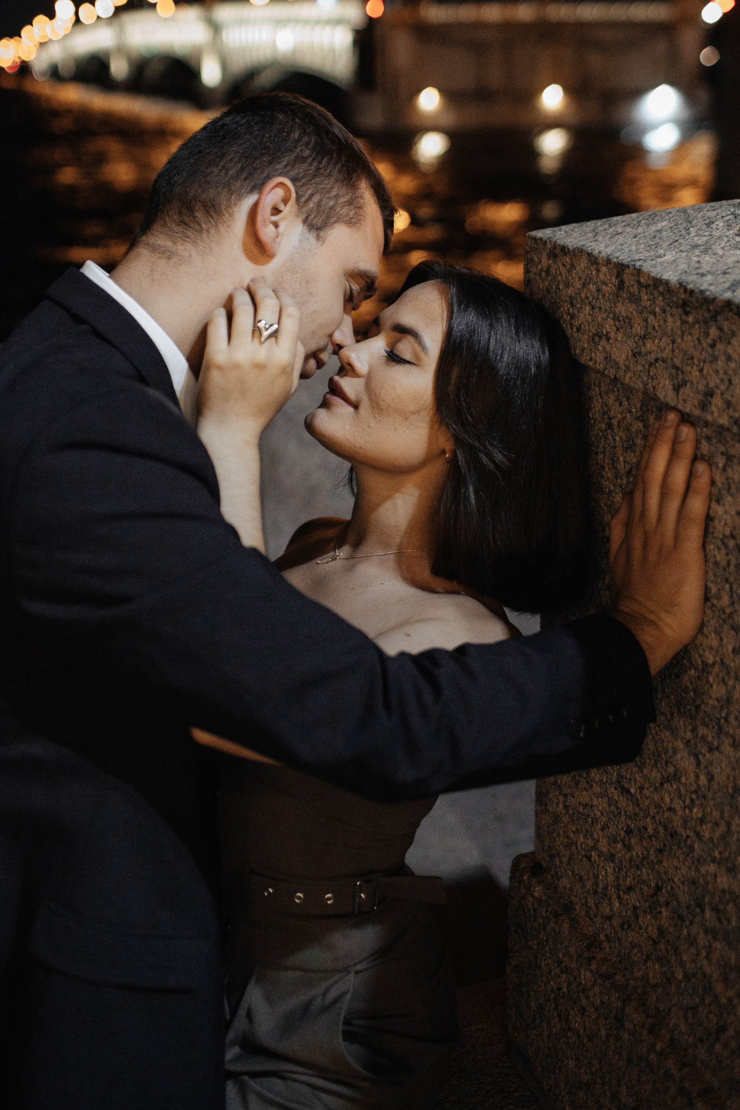 At night. Свадебный фотограф СПБ. Дарья