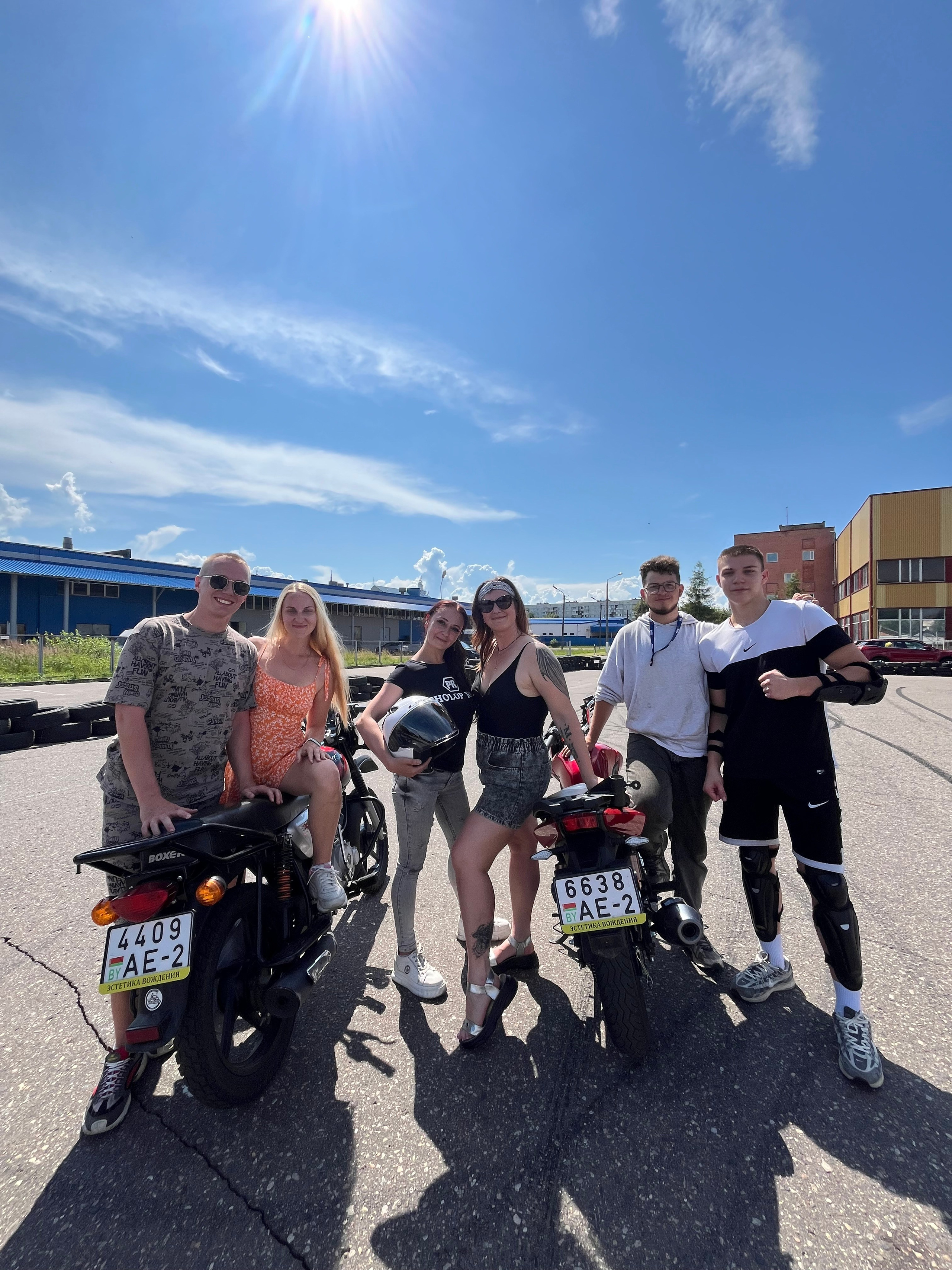 Экзамен ГАИ. МОТОШКОЛА в городе Витебске. Обучение категории А и А1