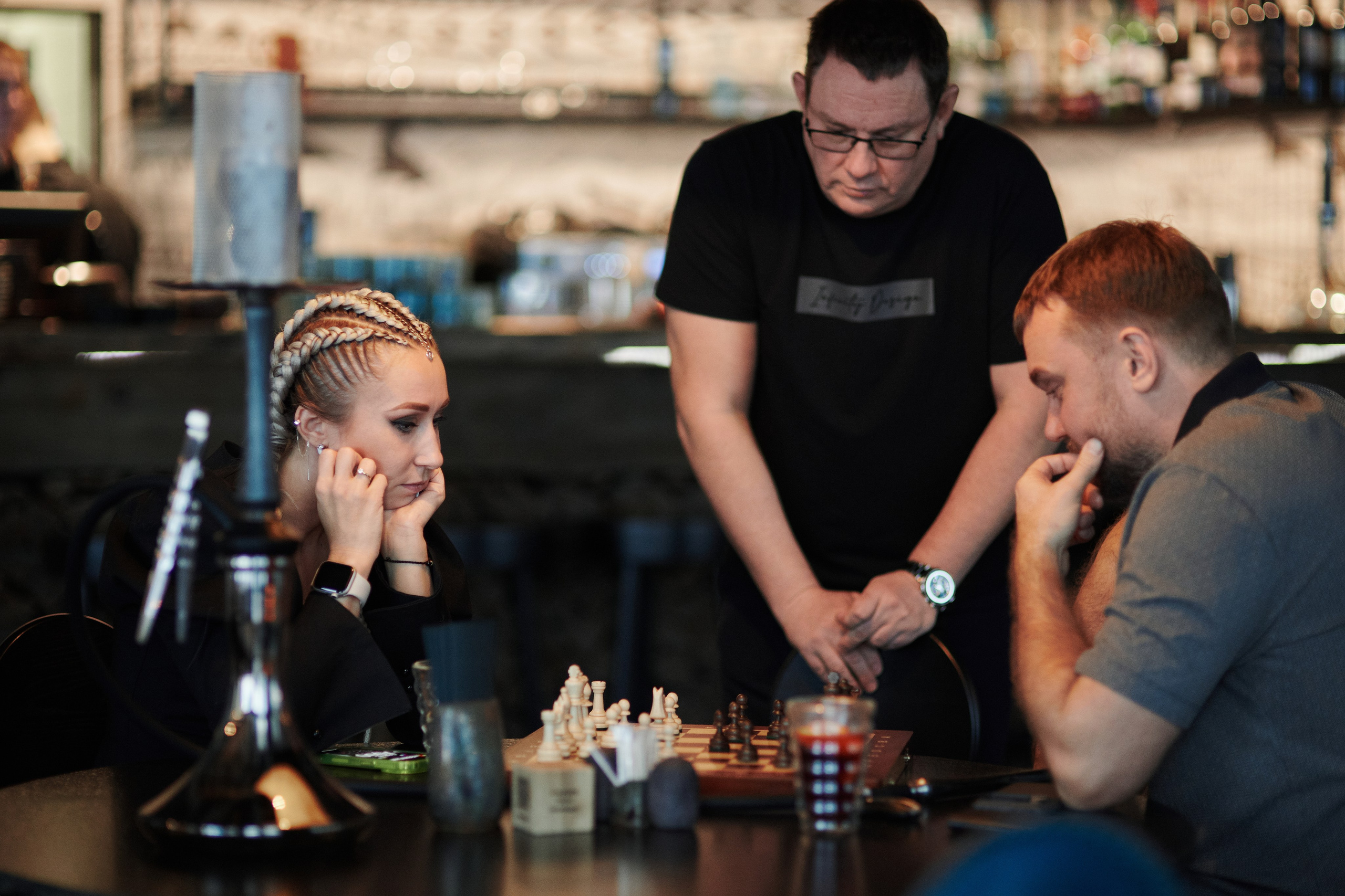 «Деловые шахматы». Фотограф Роман Арыкин Екатеринбург