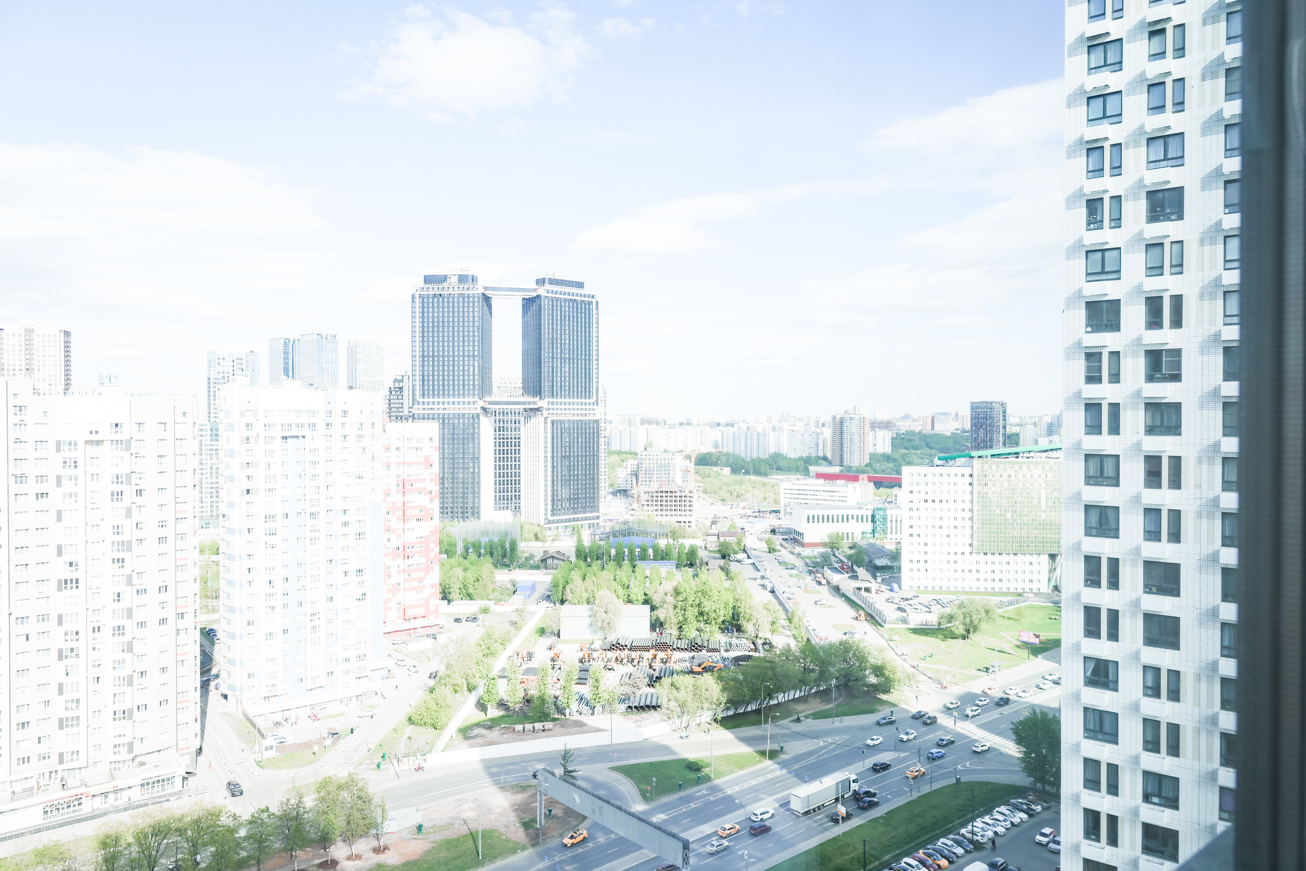 APARTMENT COMPLEX INTERIOR. Mixturecaptures