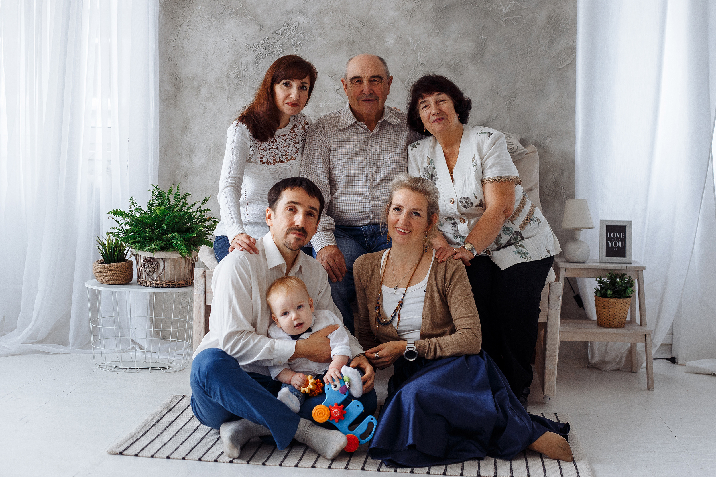 Большая дружная семья. Свадебный и семейный фотограф в Твери, Москве, Санкт-Петербурге