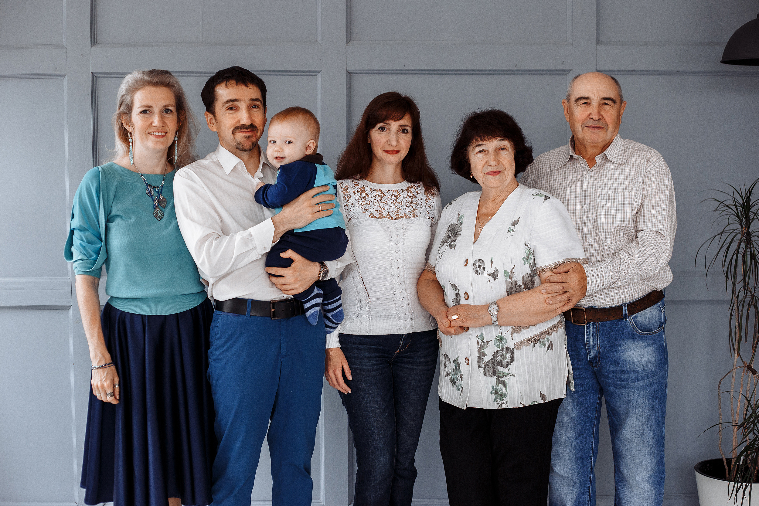 Большая дружная семья. Свадебный и семейный фотограф в Твери, Москве, Санкт-Петербурге