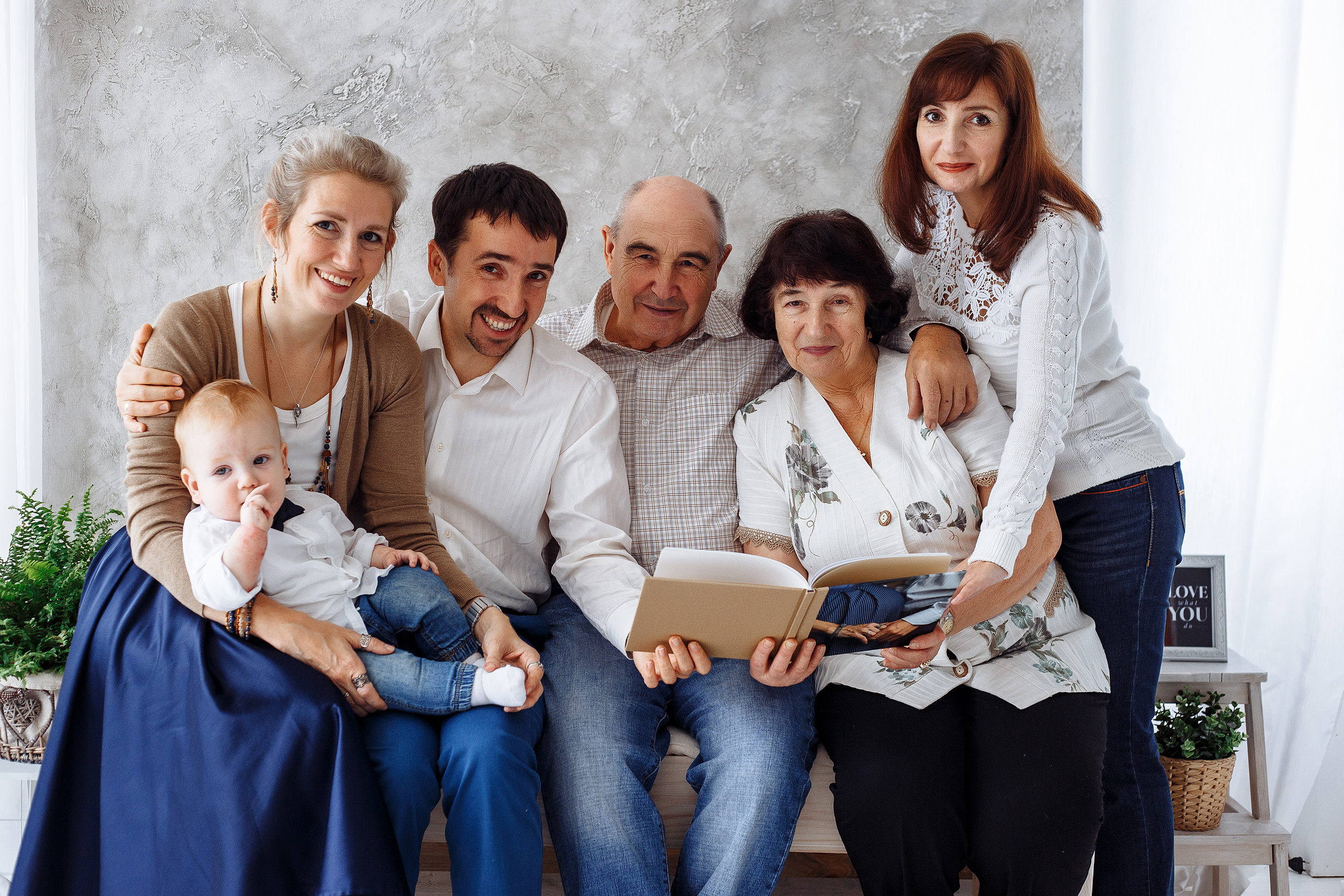Большая дружная семья. Свадебный и семейный фотограф в Твери, Москве, Санкт-Петербурге