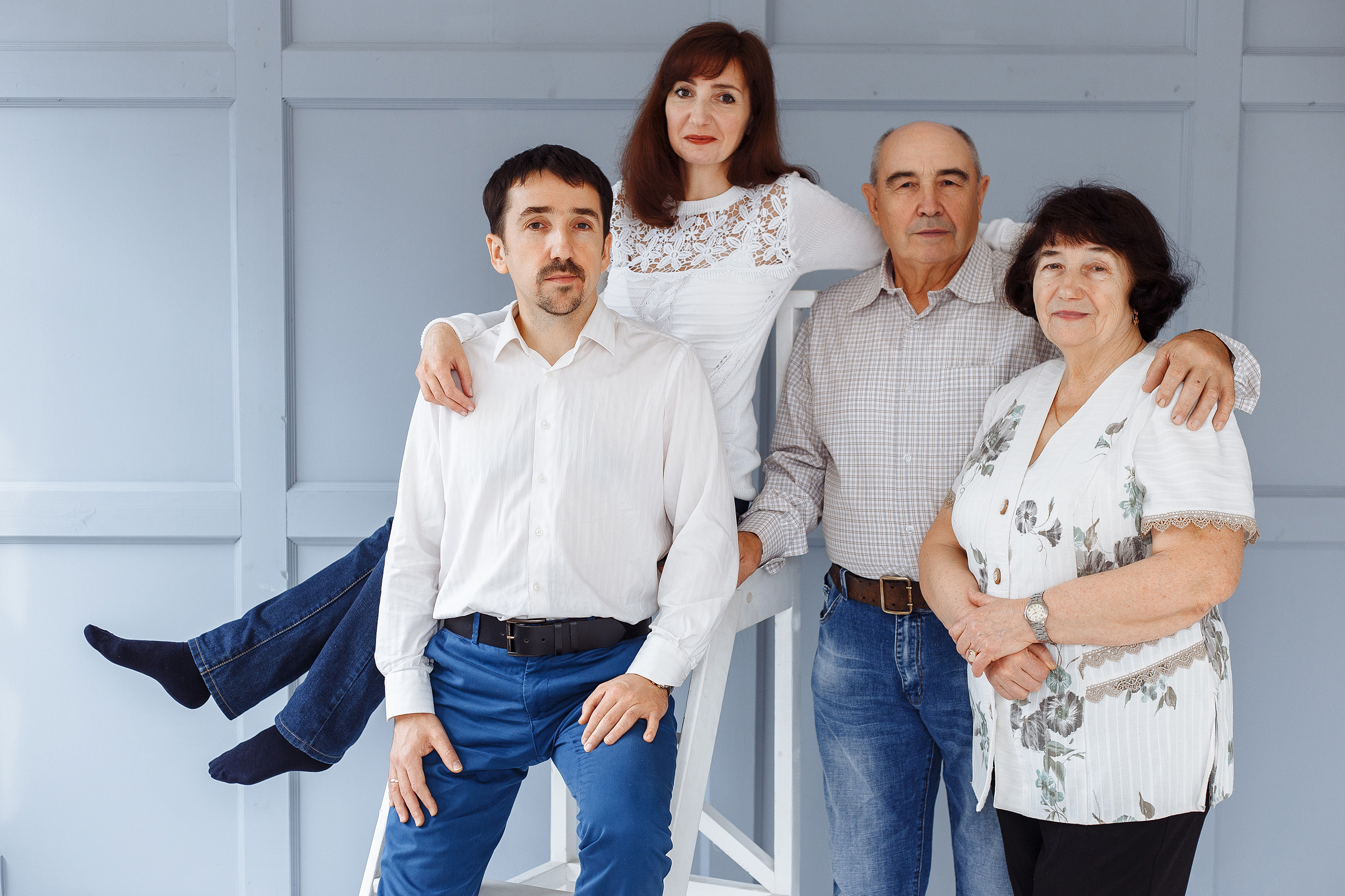 Большая дружная семья. Свадебный и семейный фотограф в Твери, Москве, Санкт-Петербурге