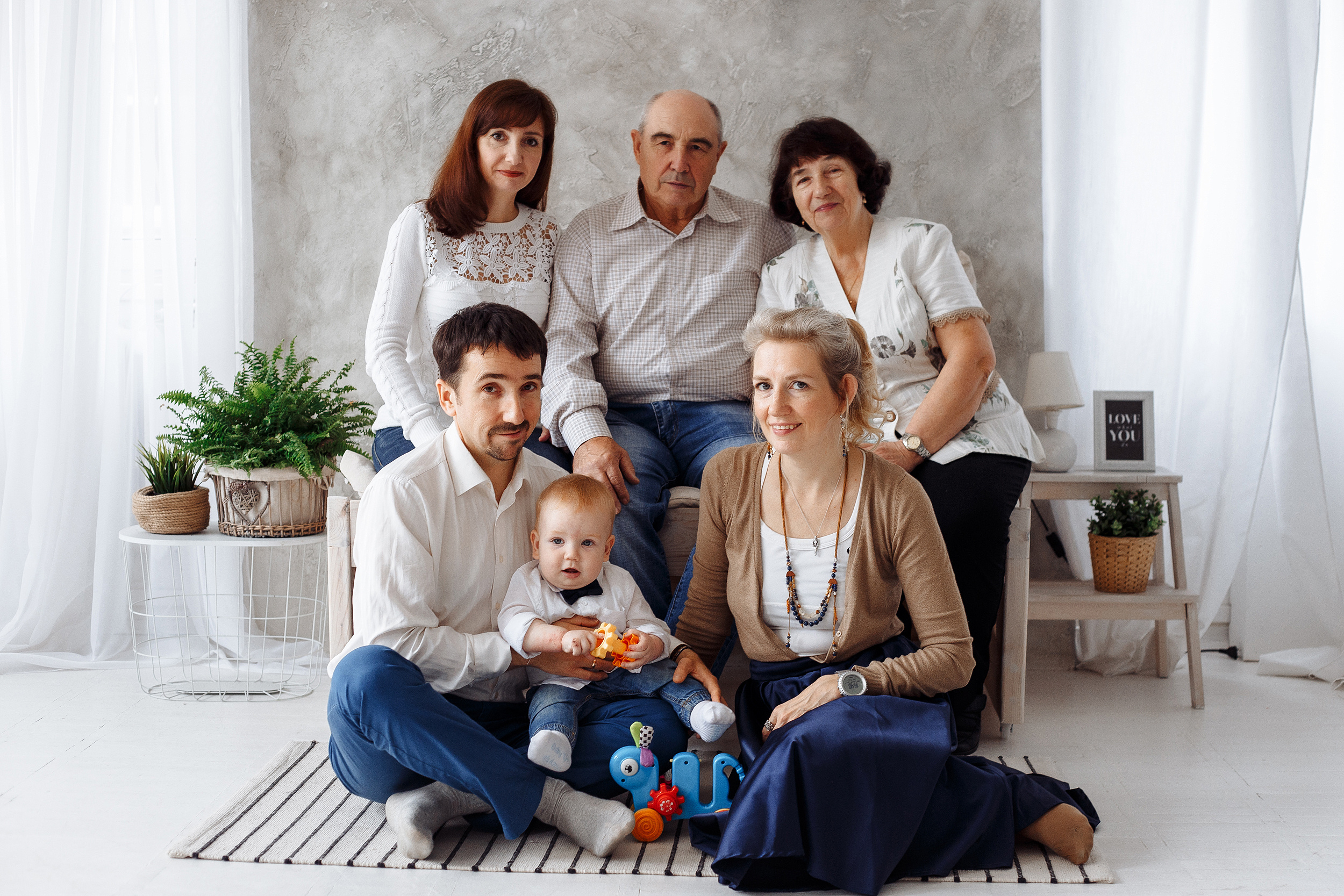 Большая дружная семья. Свадебный и семейный фотограф в Твери, Москве, Санкт-Петербурге