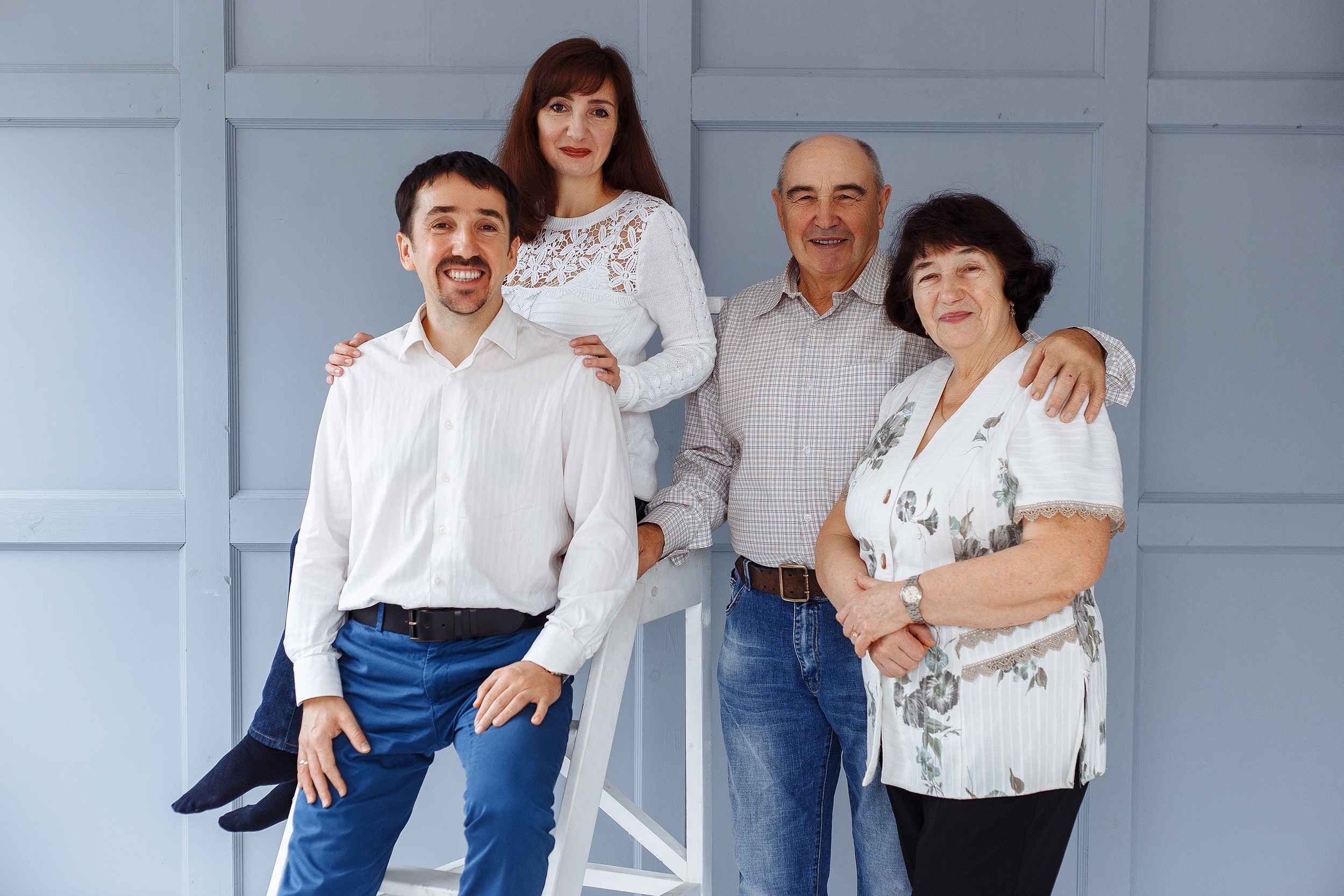 Большая дружная семья. Свадебный и семейный фотограф в Твери, Москве, Санкт-Петербурге