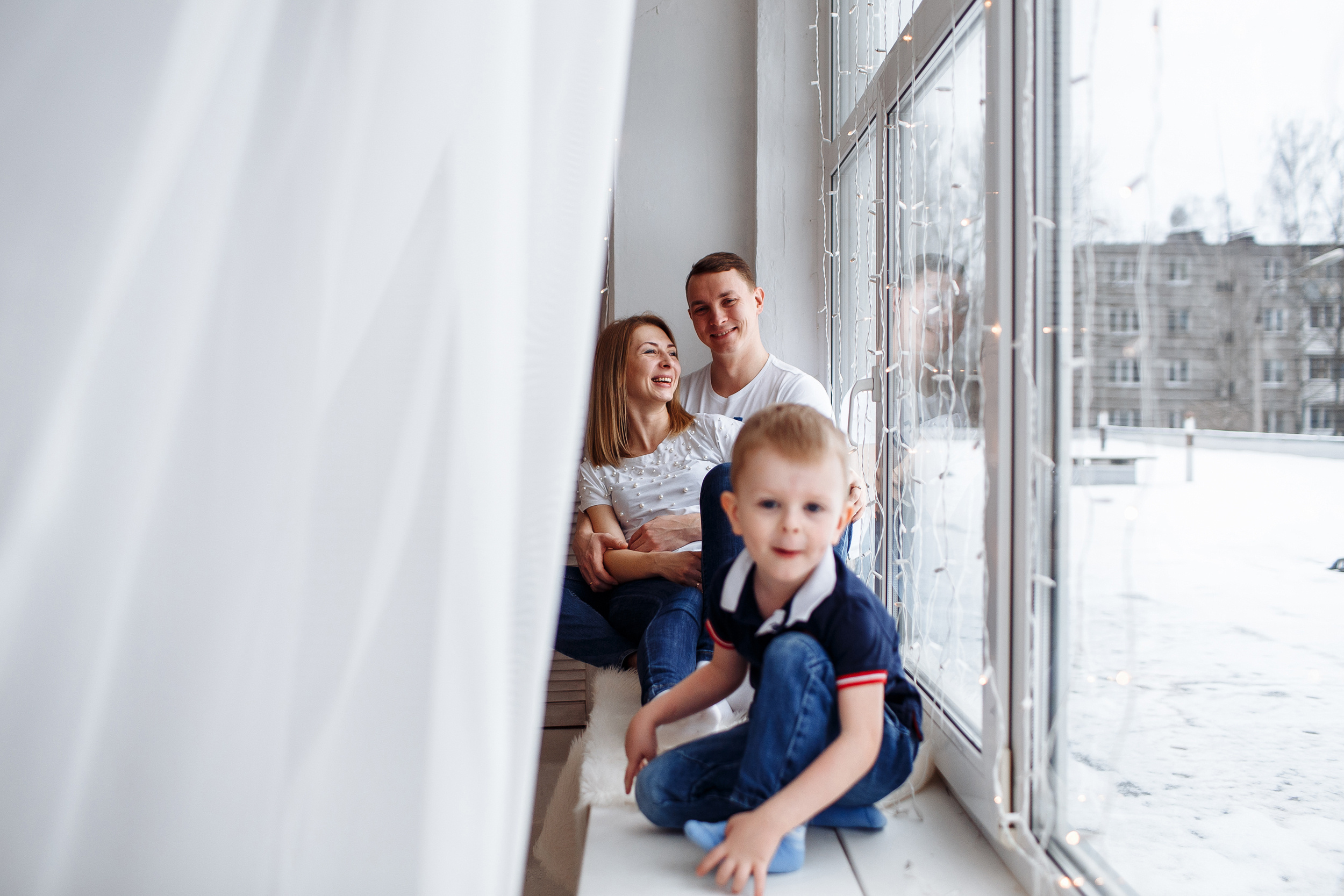 Непоседа Дима и его родители. Свадебный и семейный фотограф в Твери, Москве, Санкт-Петербурге