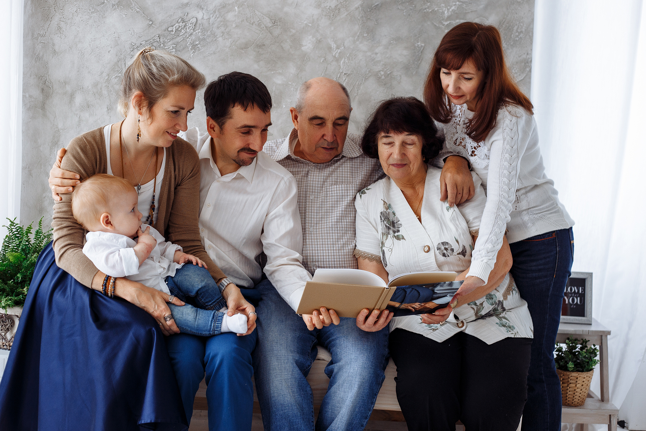 Большая дружная семья. Свадебный и семейный фотограф в Твери, Москве, Санкт-Петербурге
