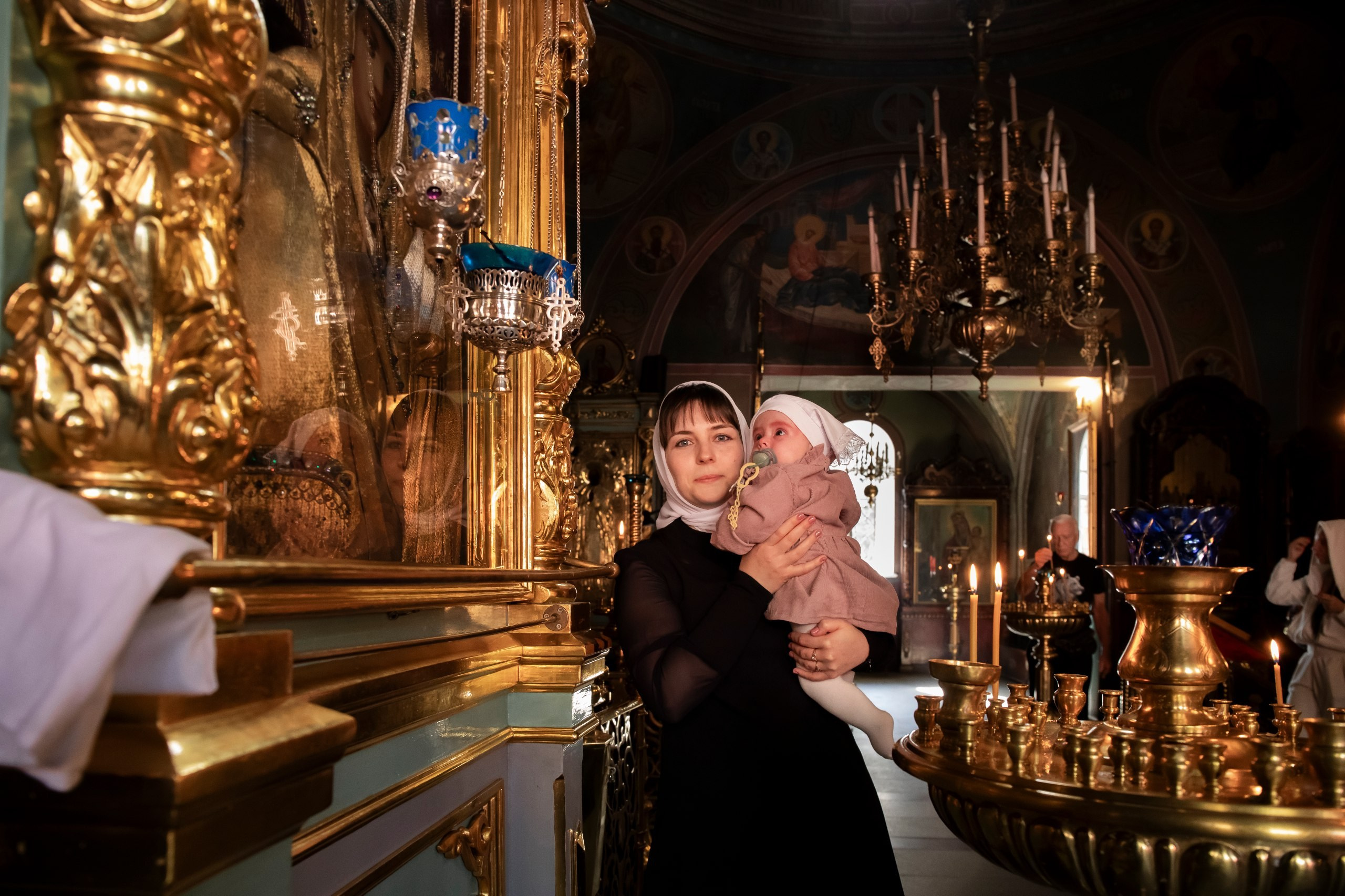 Крестины Апполинарии. Арт- фотограф Москва