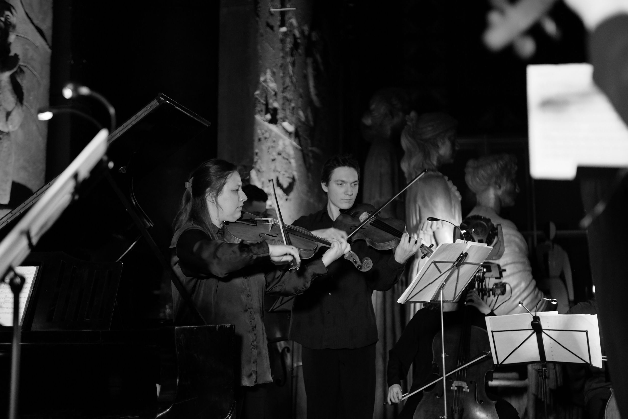 Classic music concerts at Cereteli`s Gallery/ Moscow/ 2023. Anna Fedo Photo