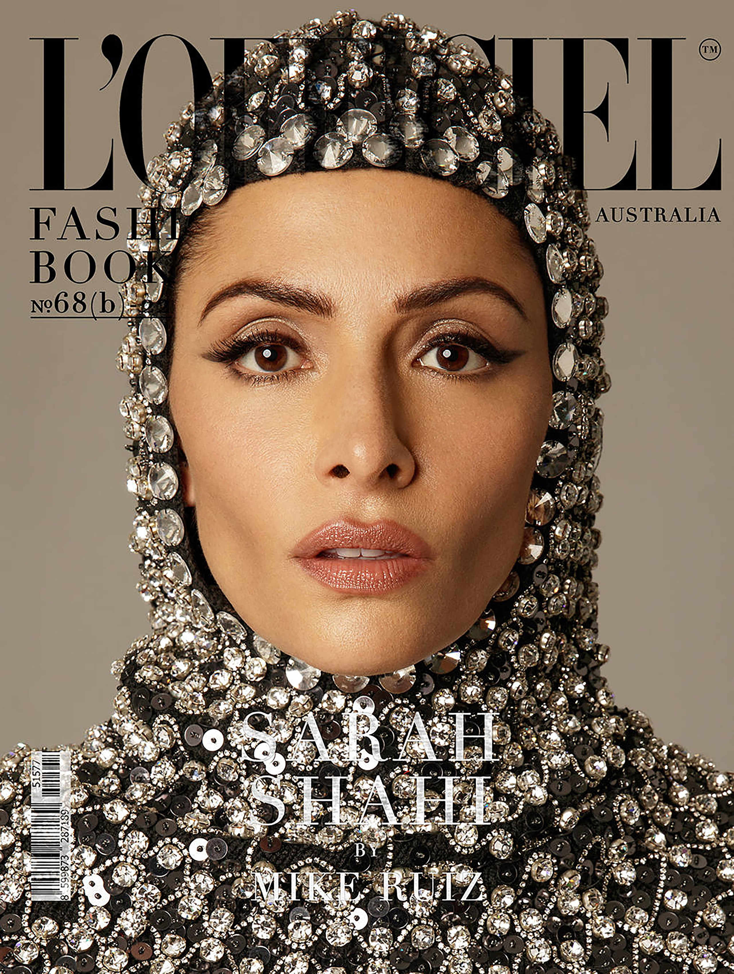 Sarah Shahi. Профессиональный ретушер Елена Ситник