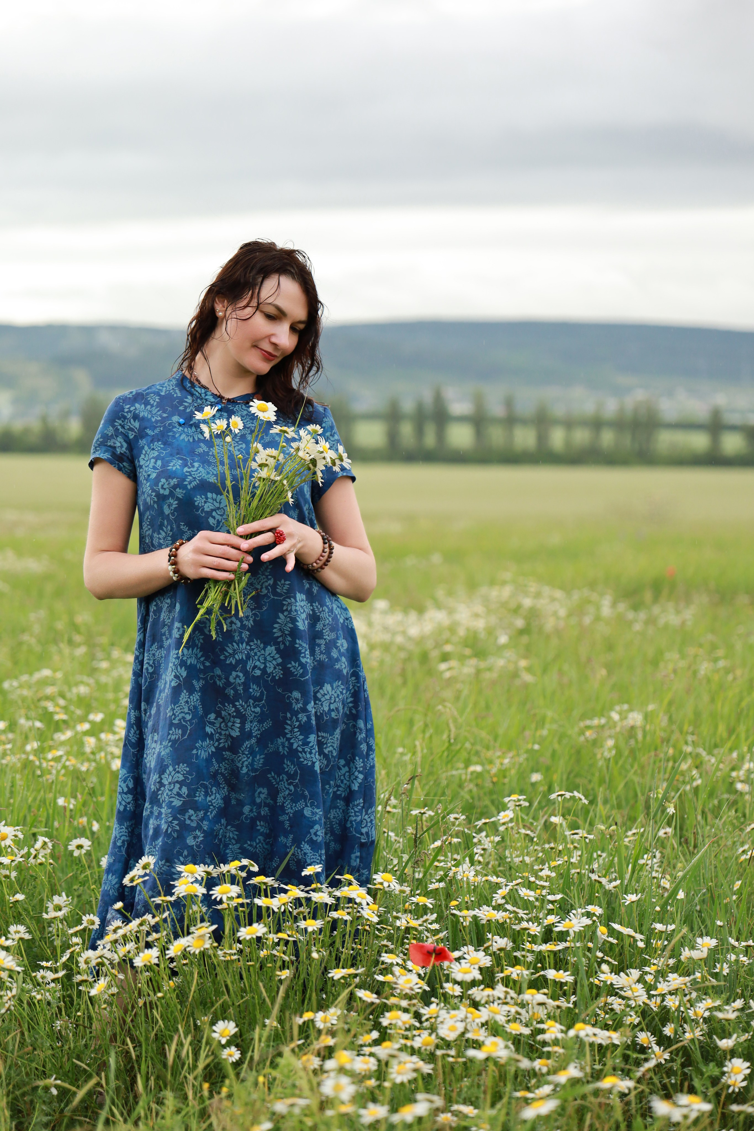 Фотосессия выездная. Ромашки, маки, природа. Фотограф в Крыму Татьяна Барицкая ЕНОТИКА