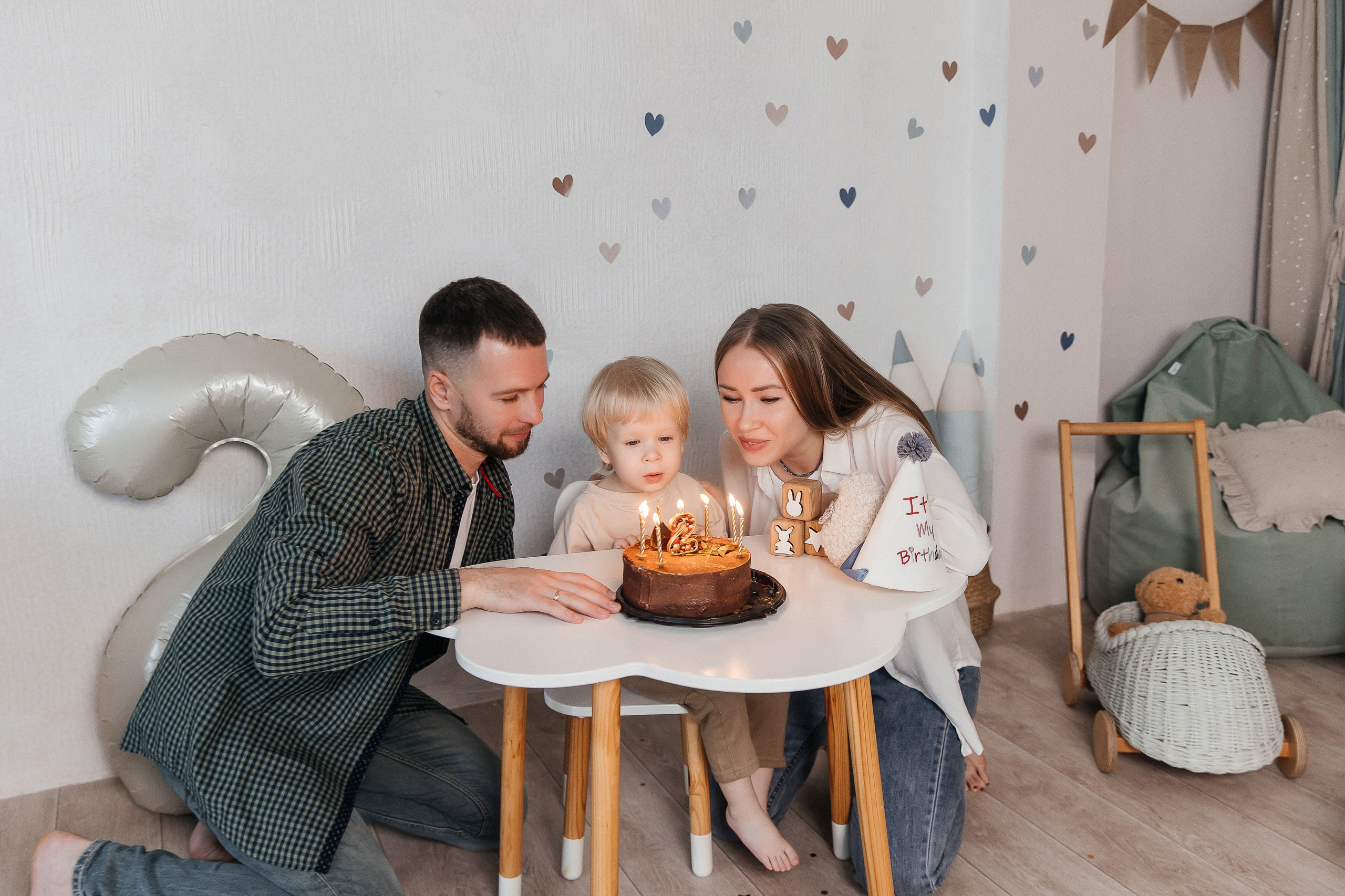 Фотосессия 2 в 1:новый год и день рождения 🎂🎄