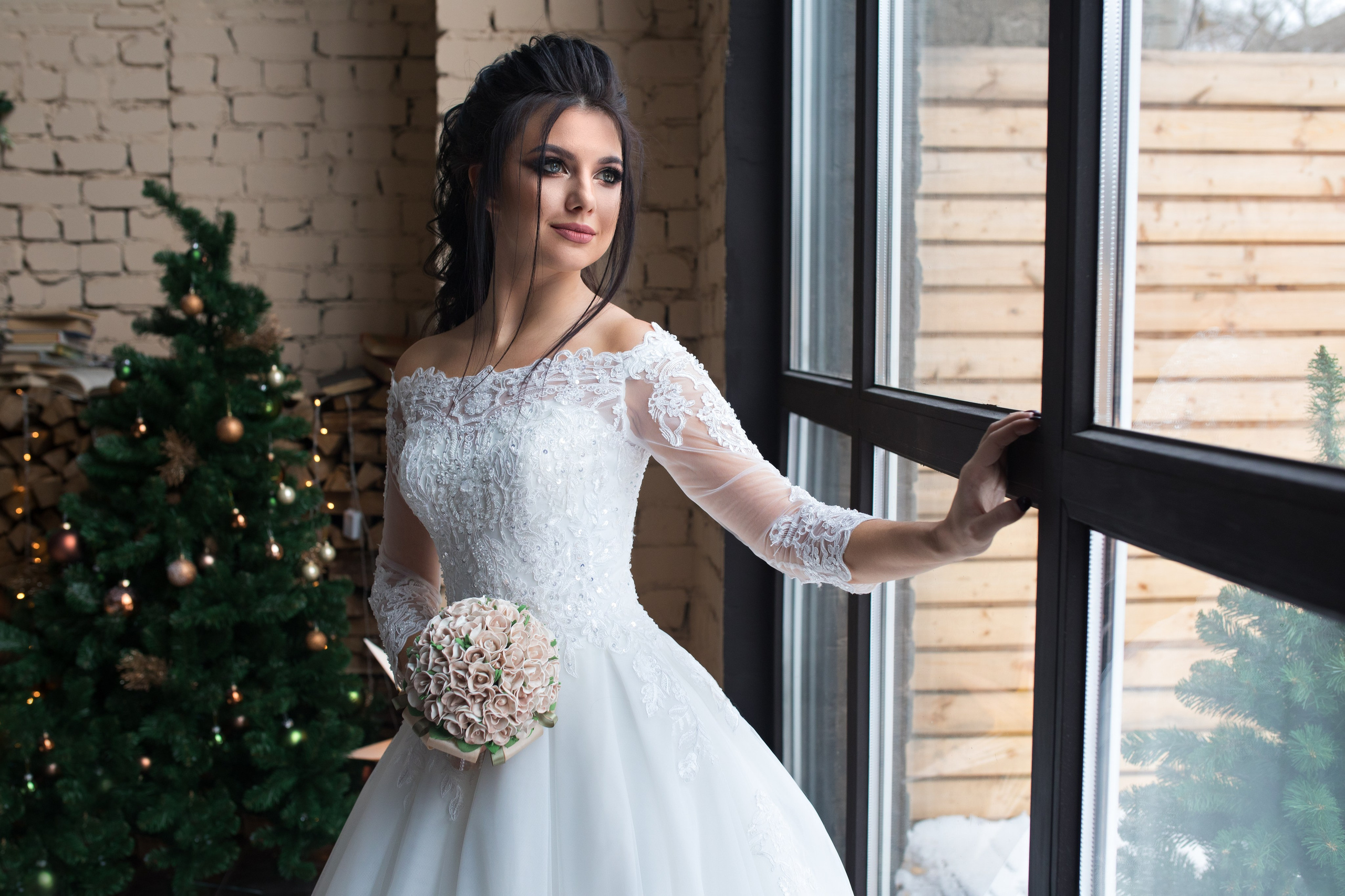 Студийная съемка с Кристиной в интерьере для «себя»