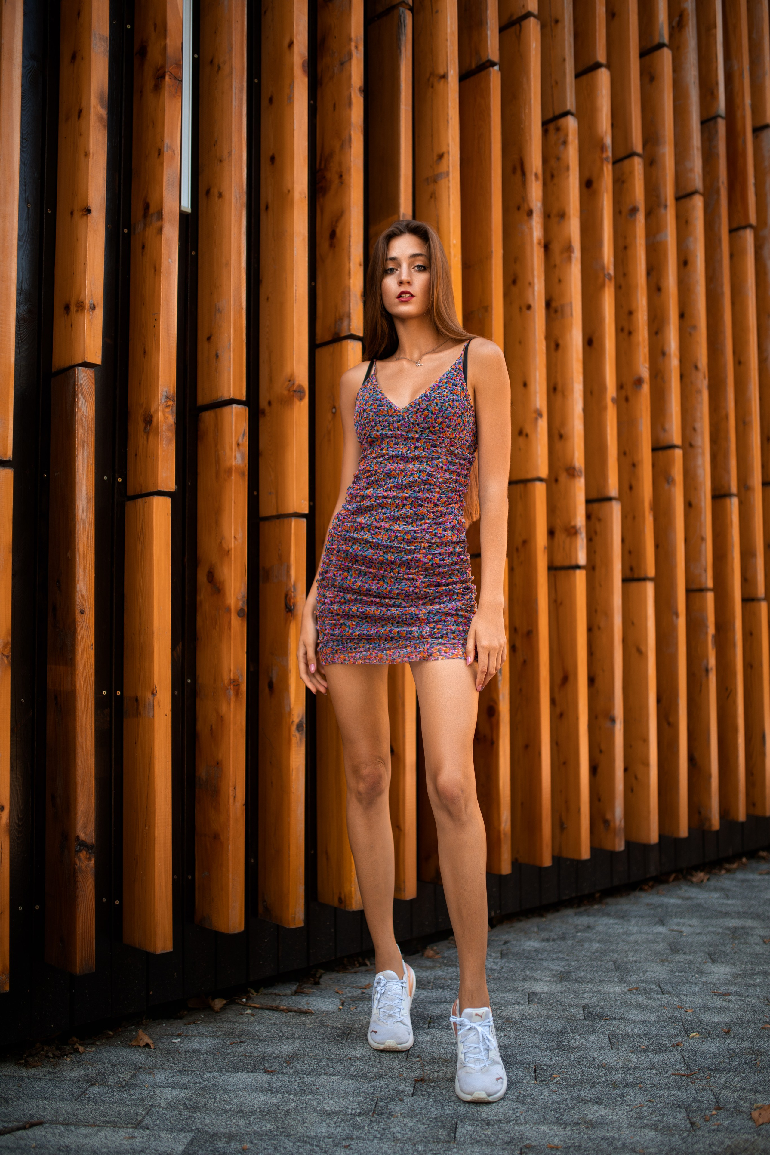 Съемка с Дианой в студии с интерьером и в парке