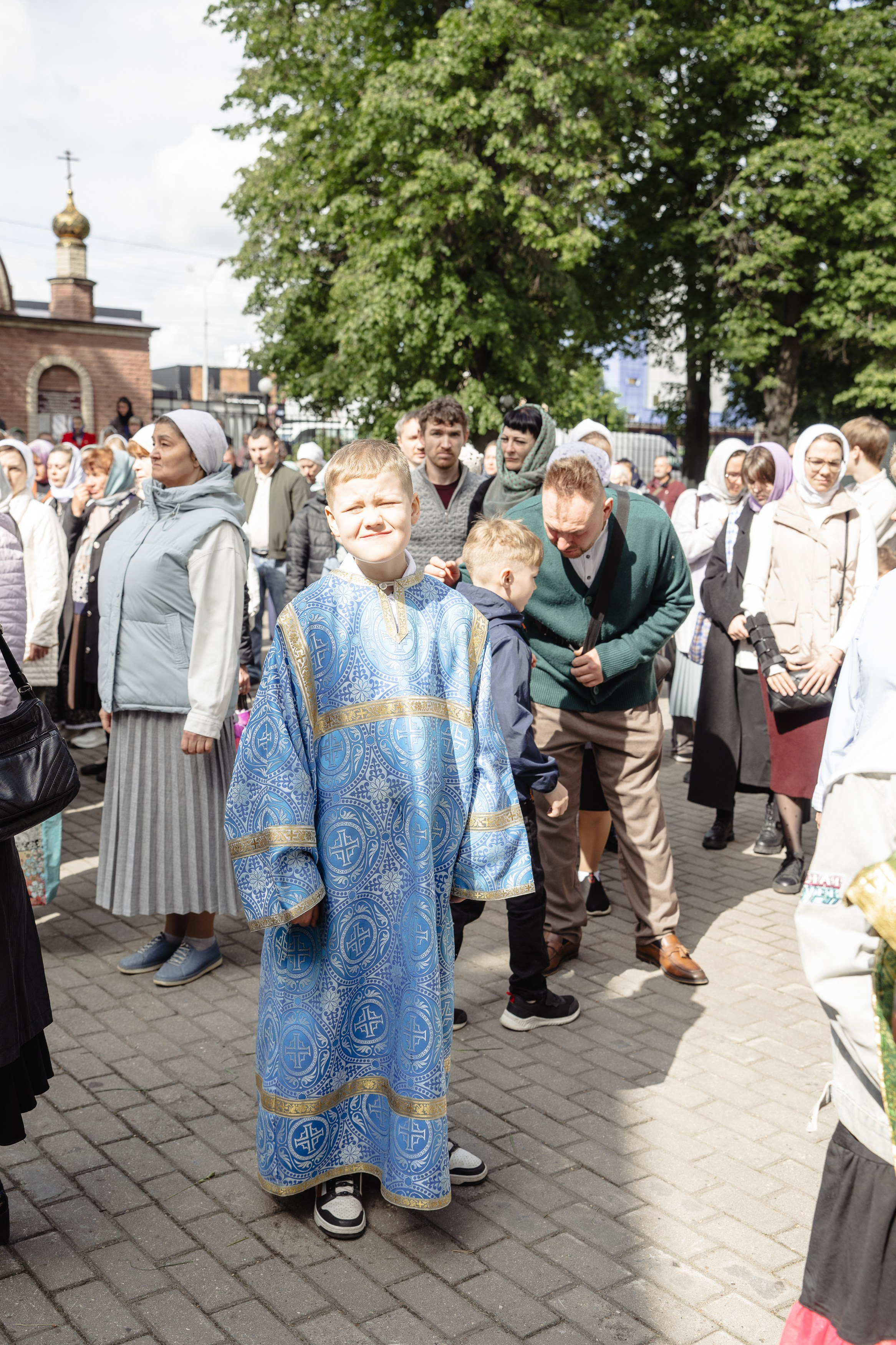 Престольный праздник в храме Троицы Живоначальной. Фотограф Москва/Подмосковье