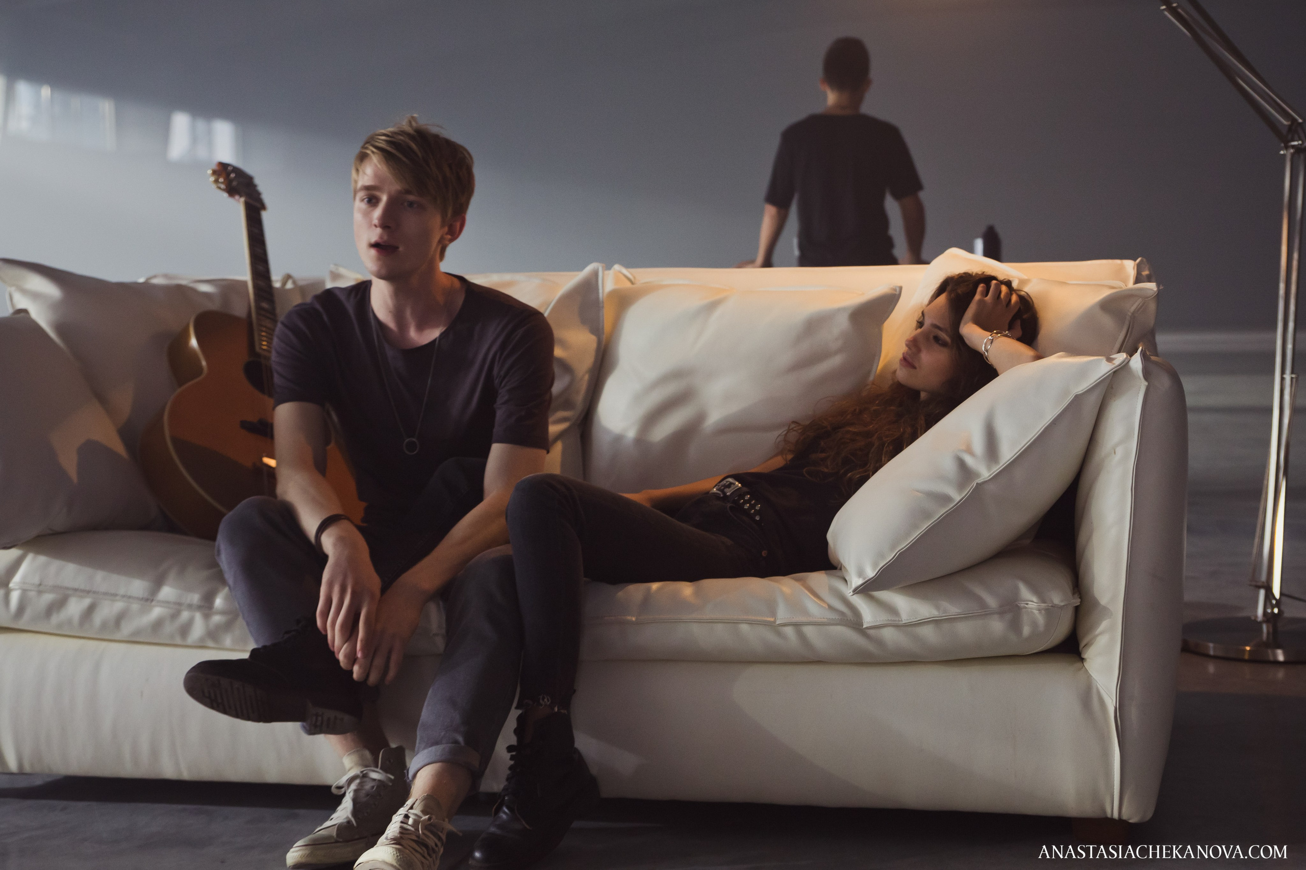 Backstage съемки клипа группы DVOE. Концертный и бурлеск фотограф Москва