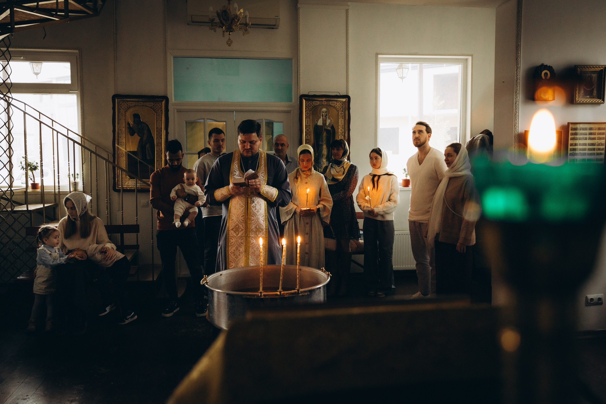 Таинство Крещения Дамира. Фотограф в Краснодаре Алла Потоцкая