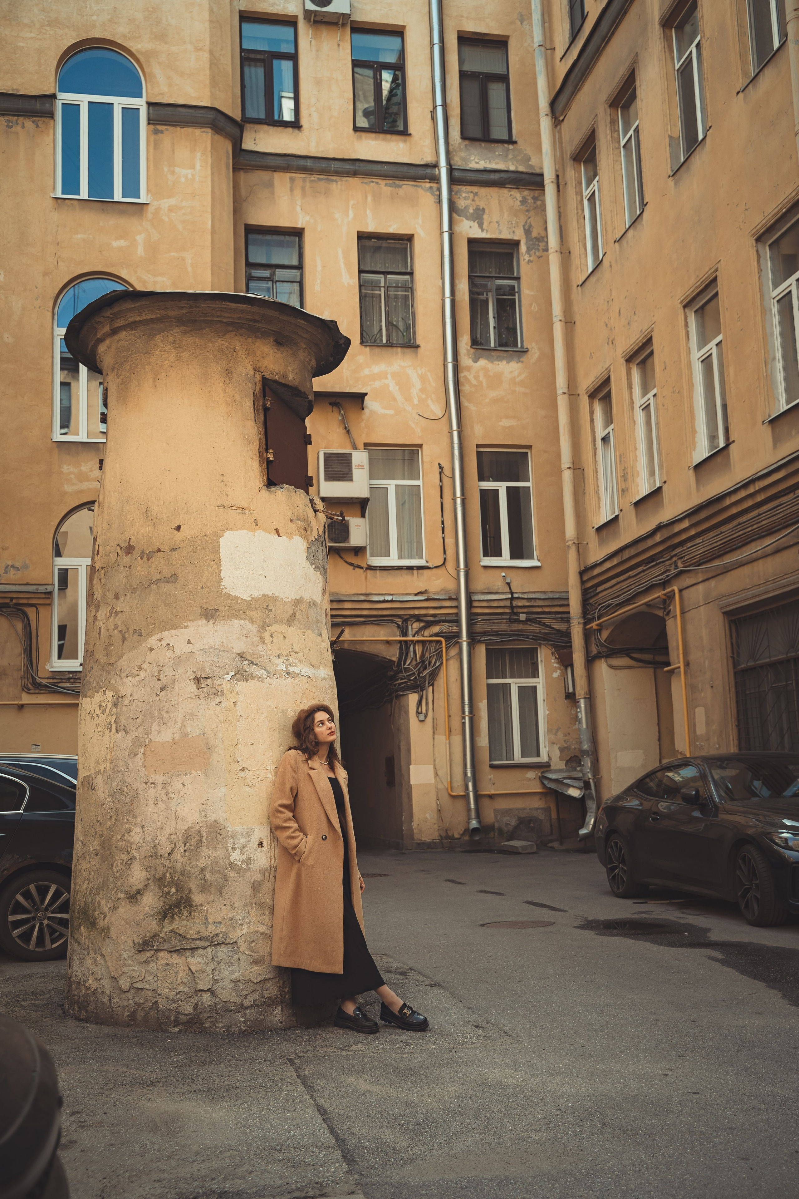 Съемка город. Фотограф и фотохудожник