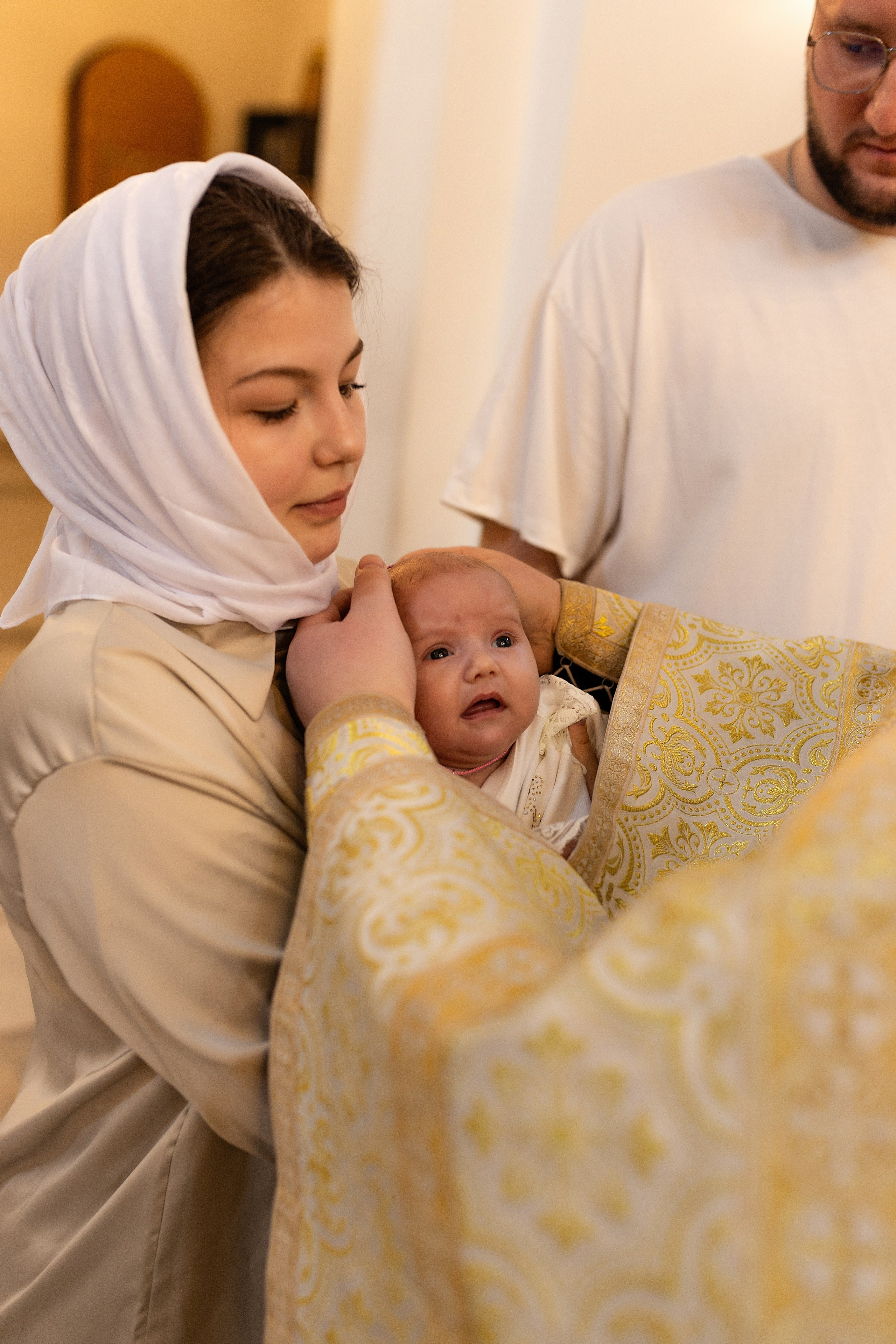 Таинство крещения Алисы. Фотограф в Железнодорожном и Балашихе