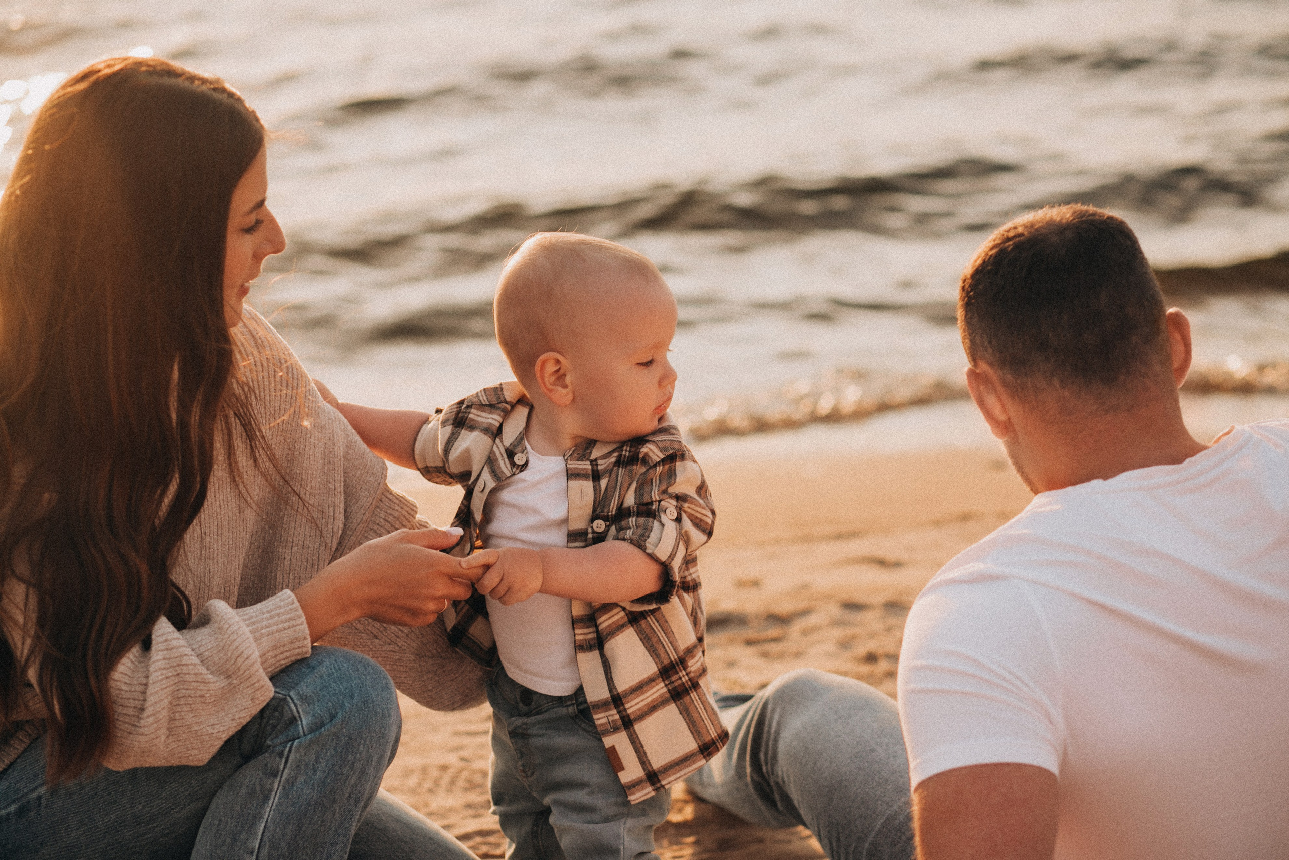 ~ На берегу заката ~. Семейный и детский фотограф в Ярославле