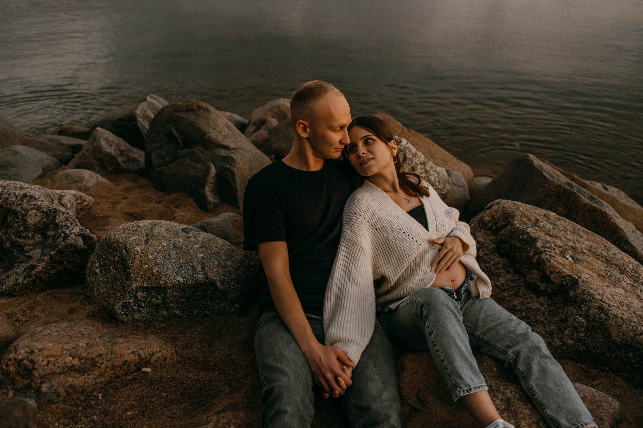 Гендер-пати для двоих на заливе. Фотограф в Санкт-Петербурге Виктория Безверхая