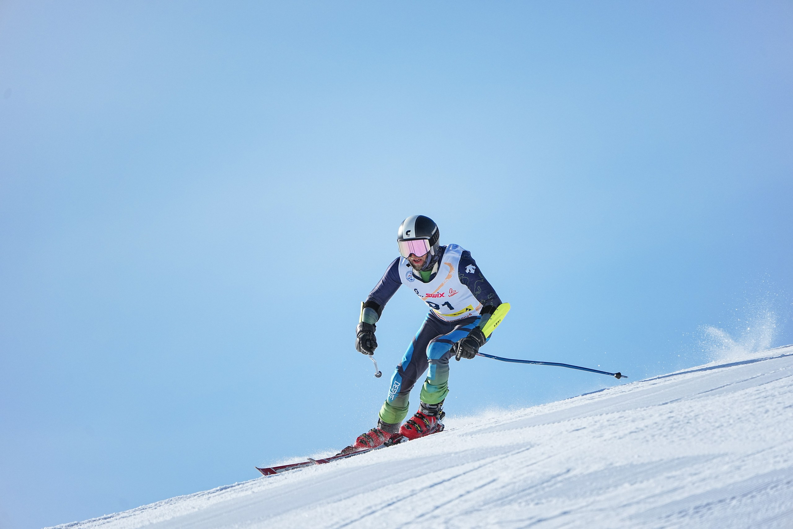 Соревнования «Приз горнолыжного клуба Леонида Тягачева», GS, 2024. Фотограф Студитский Евгений