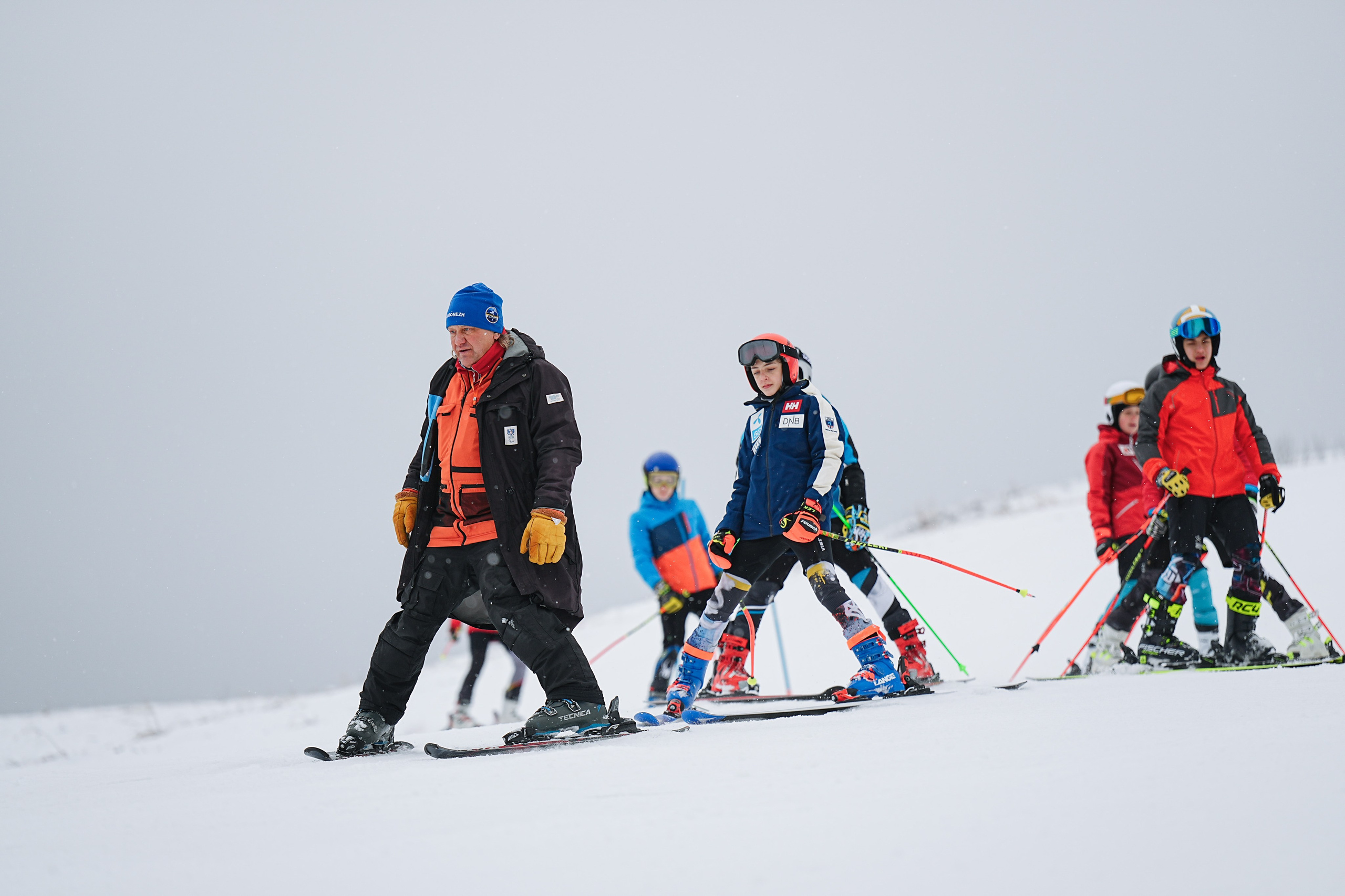 Горные лыжи. Первенство Центрального Федерального Округа. GS U14 Шуколово. Фотограф Студитский Евгений