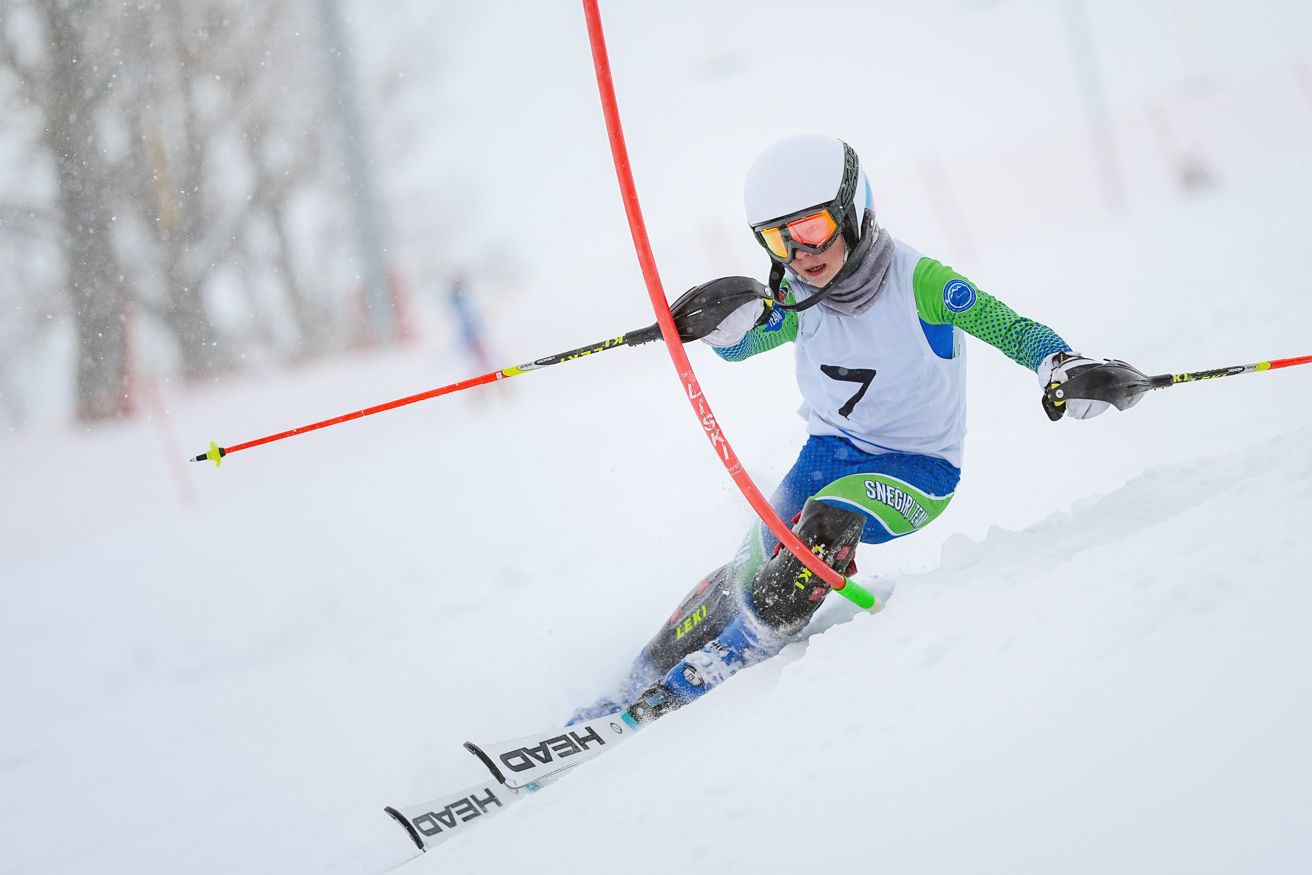 Горные лыжи. Спортивные соревнования Московской области «На&nbsp;приз губернатора» Слалом, слалом-гигант U14, U16