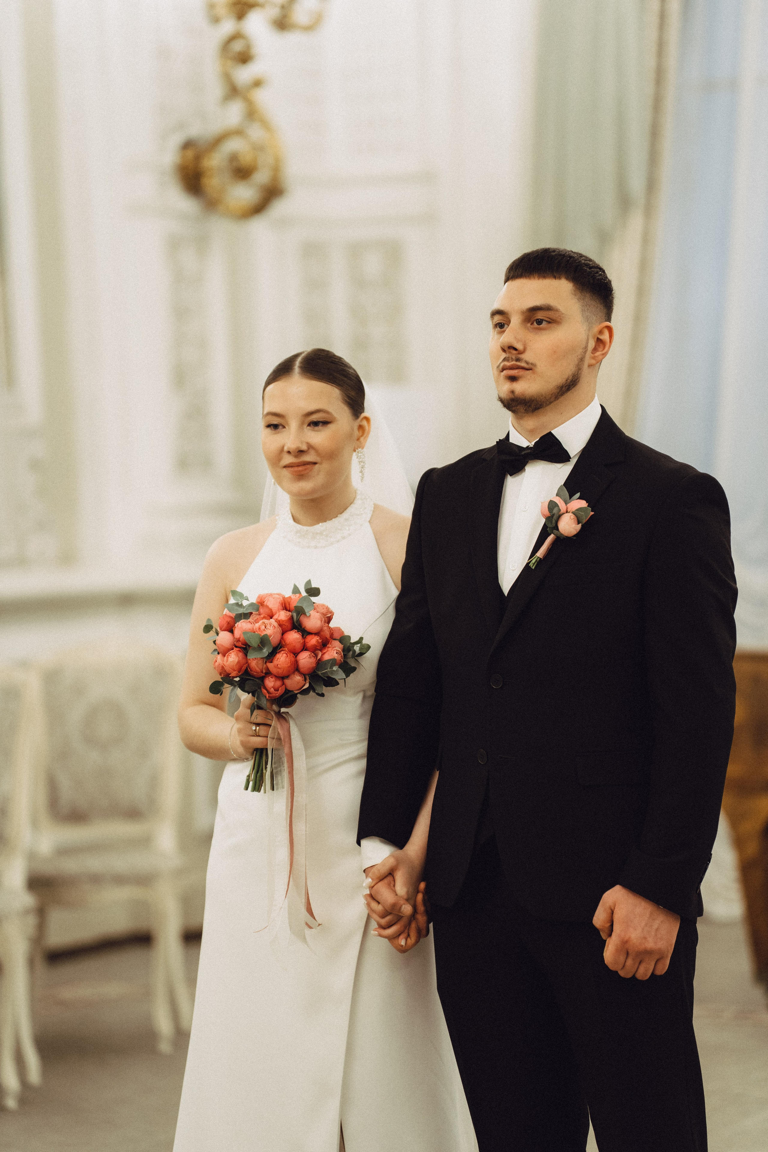 СВАДЕБНАЯ СЬЕМКА В ПЕВОМ ДВОРЦЕ БРАКОСОЧЕТАНИЯ. Профессиональный фотограф, Санкт-Петербург — Виктория Богомолова